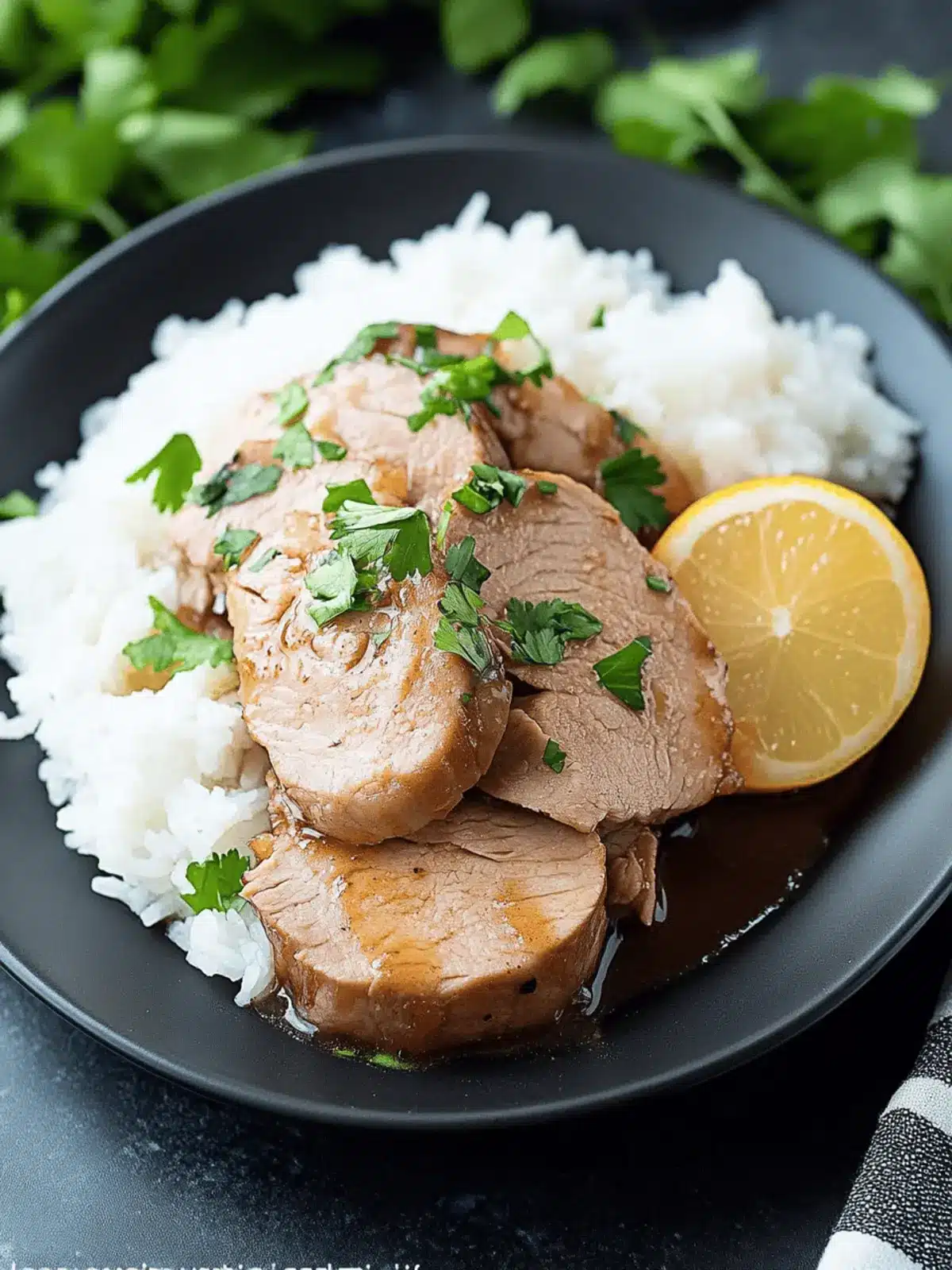 Savory Slow Cooker Teriyaki Pork Tenderloin for Effortless Dinners 3 Slow Cooker Teriyaki Pork Tenderloin