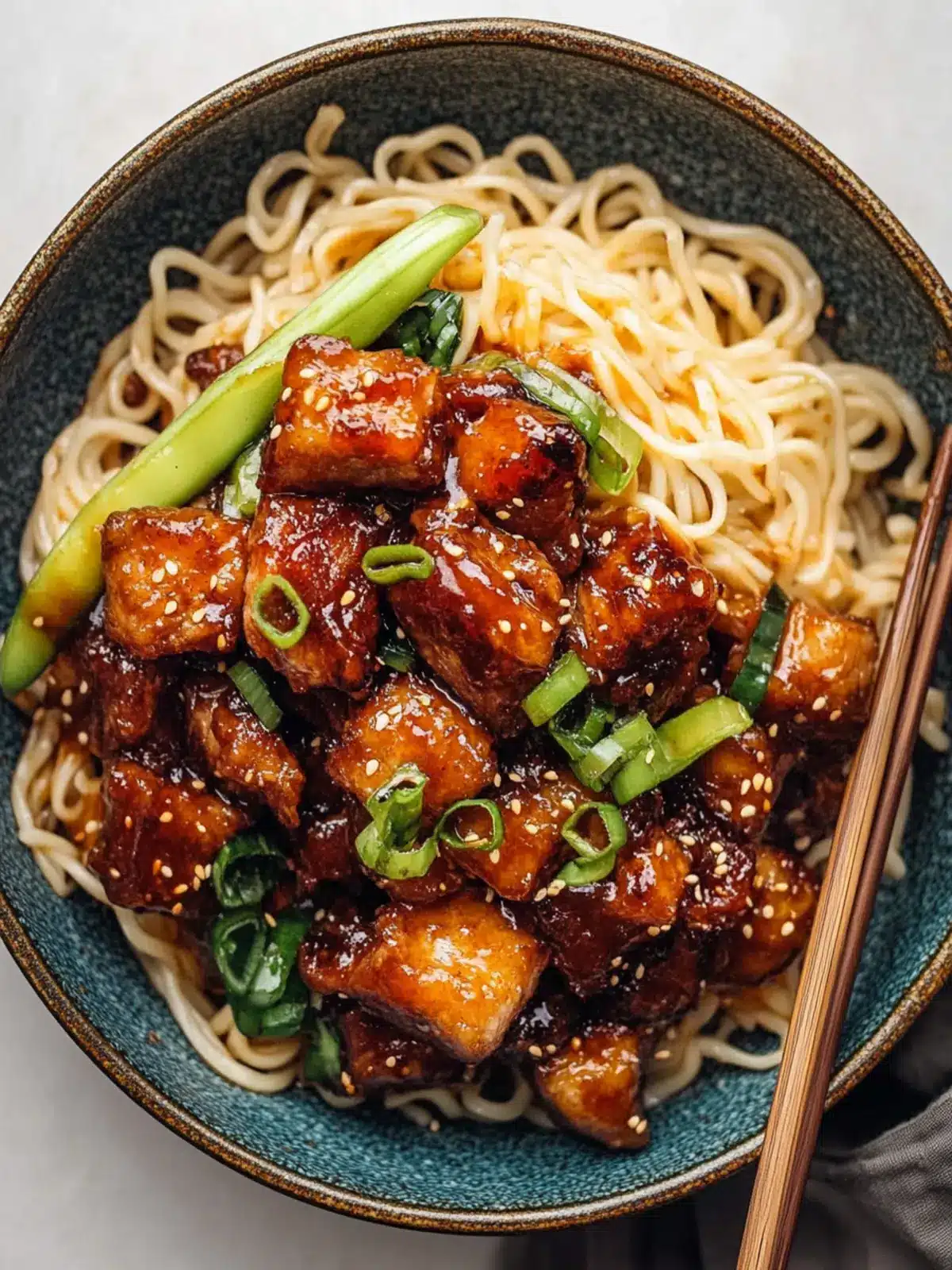 Crispy Pork with Saucy Spicy Noodles That Wow Your Taste Buds 2 Crispy Pork with Saucy Spicy Noodles