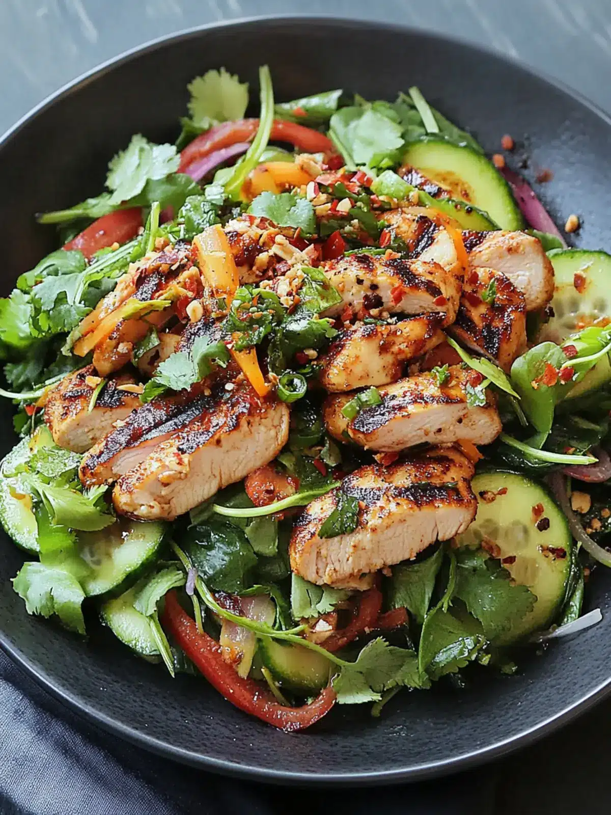 Flavor-Packed Thai Grilled Chicken Salad for Fresh Summer Days 4 Thai Grilled Chicken Salad