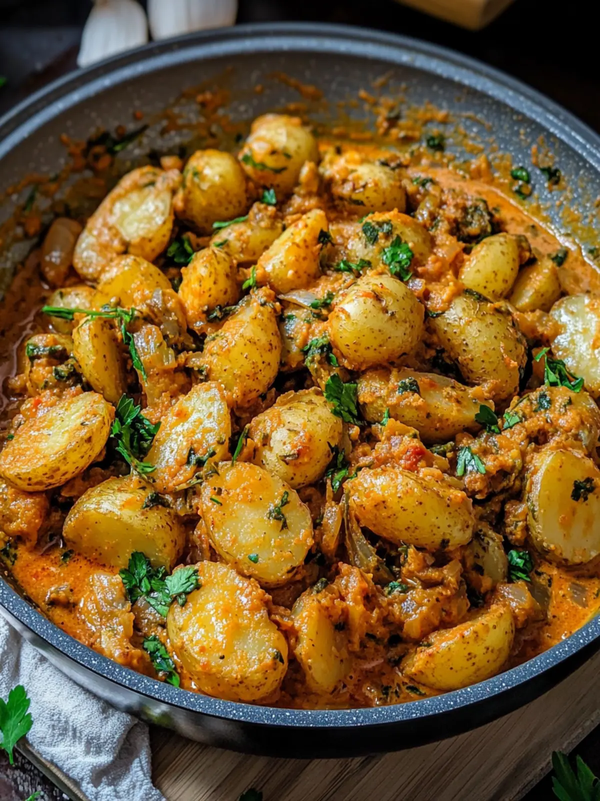 Creamy Paprika Potatoes: Hearty Vegan Comfort in Every Bite 3 Creamy Paprika Potatoes