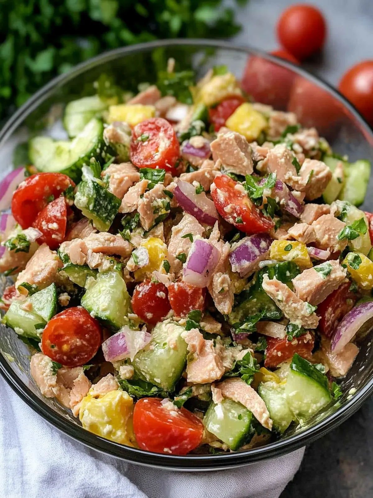 Mediterranean Tuna Salad No Mayo for a Refreshing Lunch Boost 3 Mediterranean Tuna Salad No Mayo