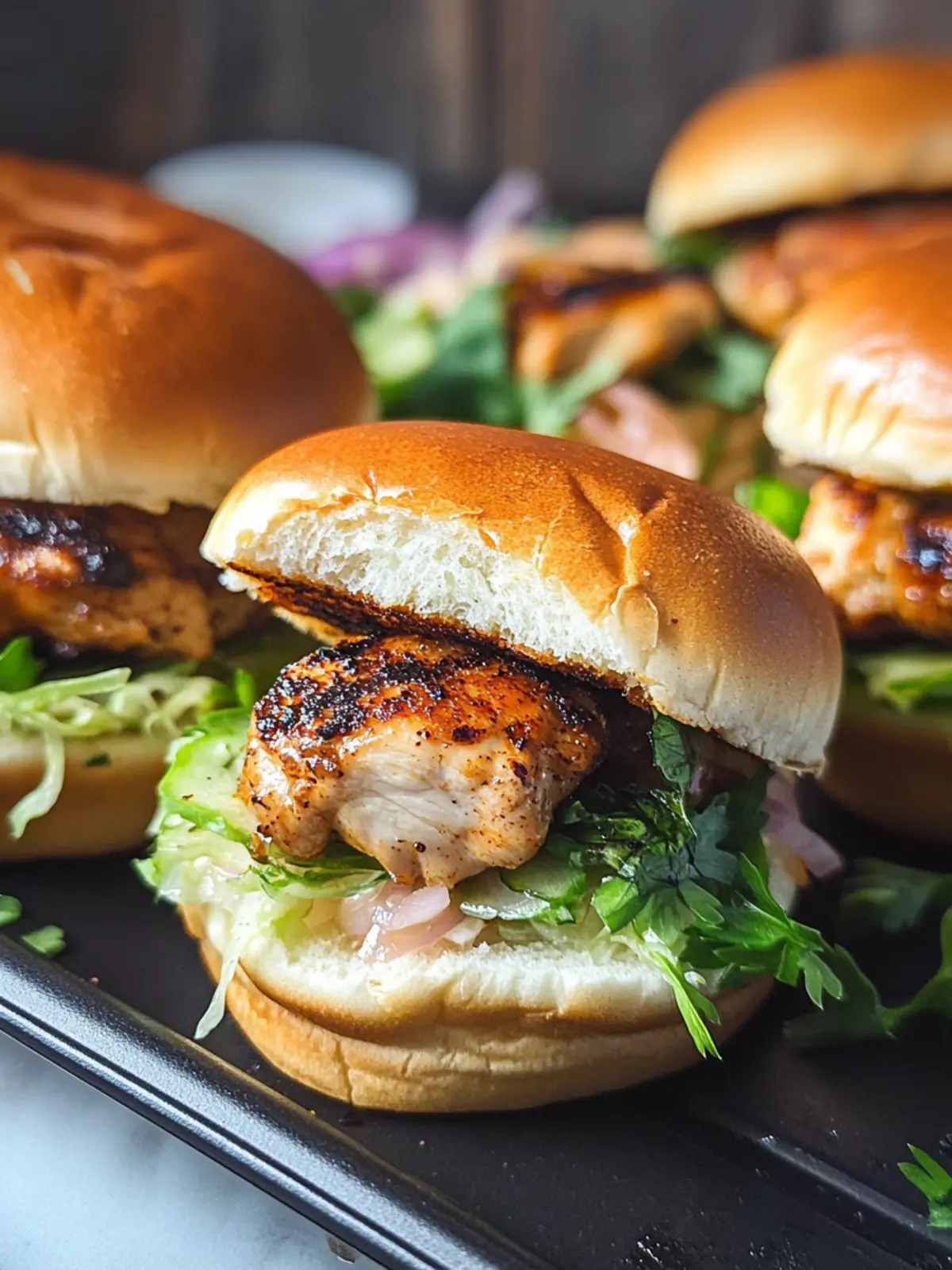 Alabama White BBQ Blackened Chicken Sliders for Ultimate Flavor 4 Alabama White BBQ Blackened Chicken Sliders