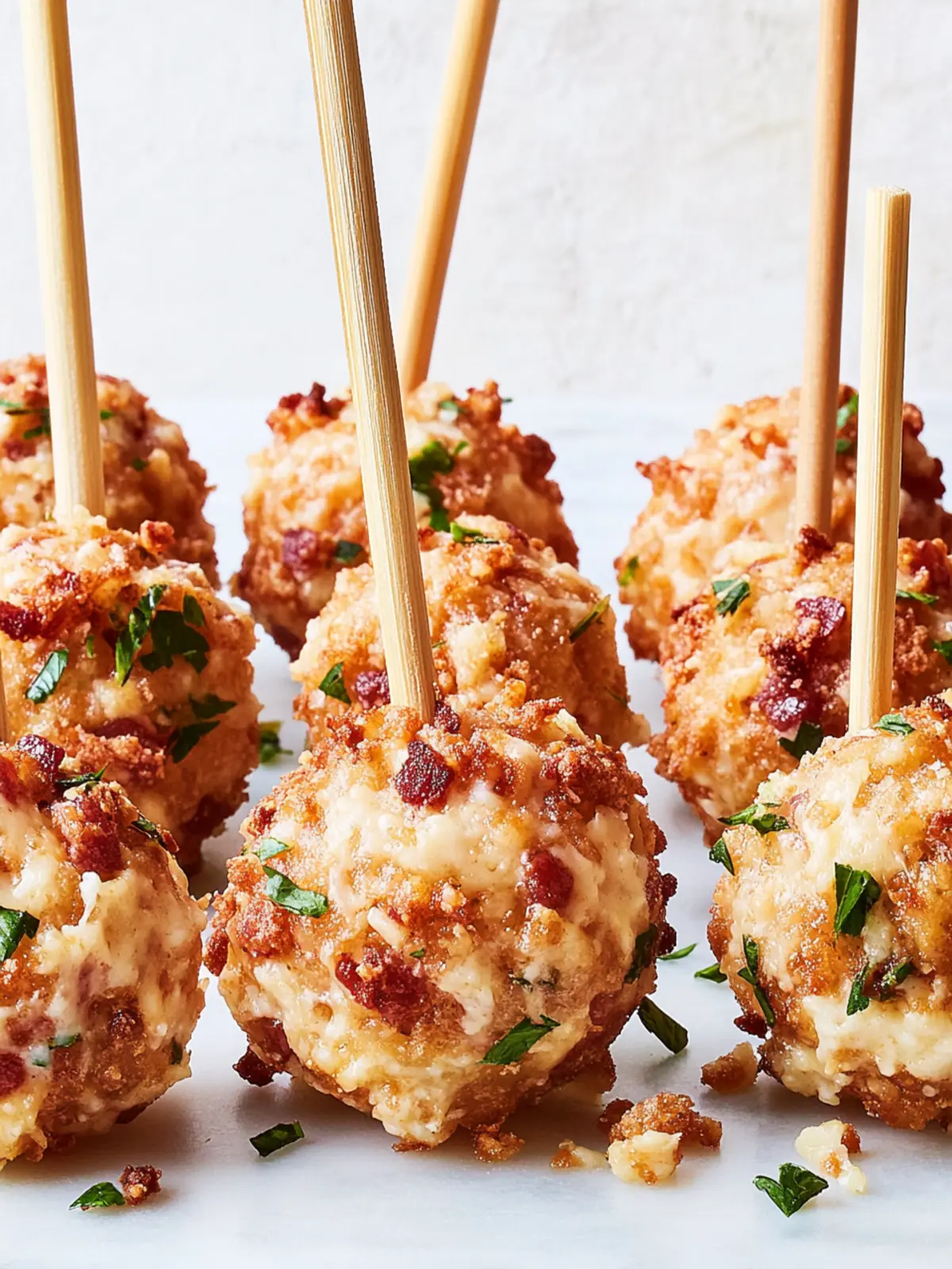 Irresistible Cheese Ball Bites with Bacon and Pecans 2 Cheese Ball Bites