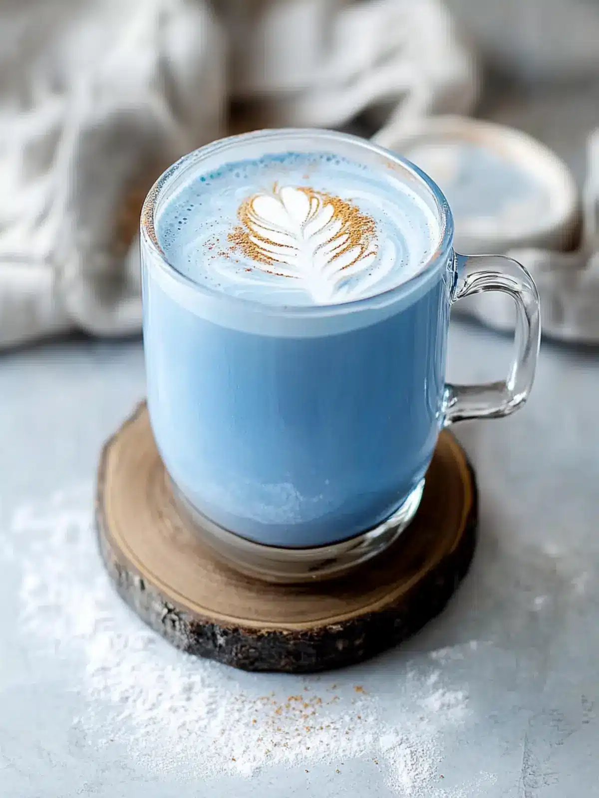 Sip This Blue Latte for a Cozy Boost of Wellness 2 Blue Latte
