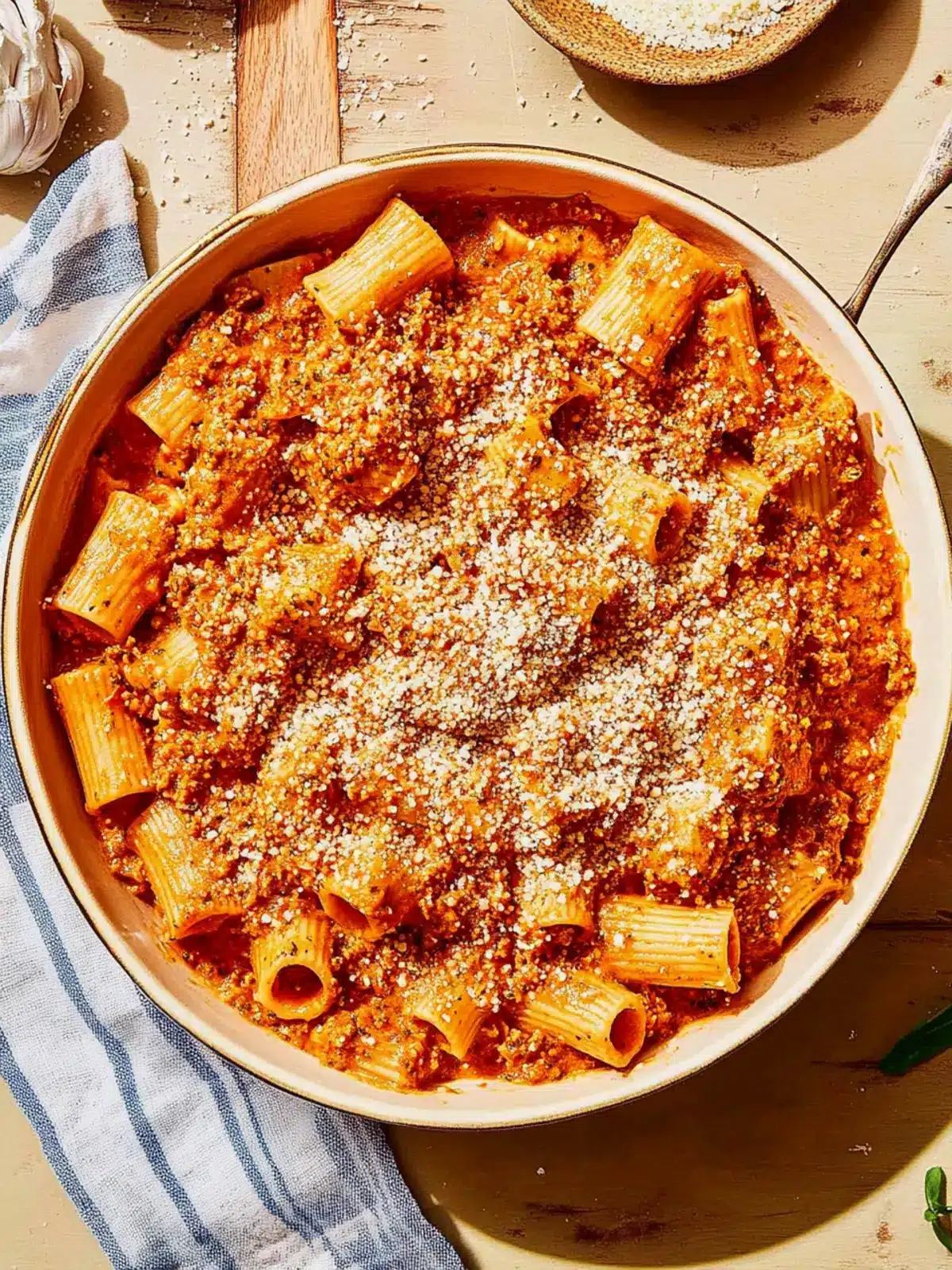 Create Delicious Romesco Sauce with Rigatoni Tonight 3 Romesco Sauce with Rigatoni