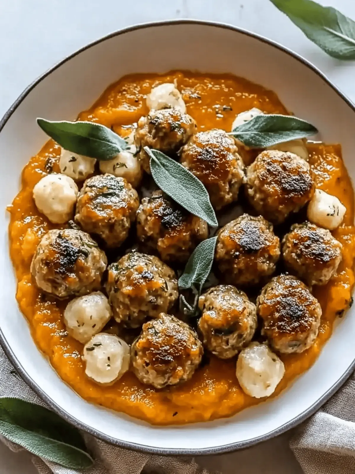 Cozy Pumpkin Sage Meatballs for a Heartwarming Dinner 3 Cozy Pumpkin Sage Meatballs