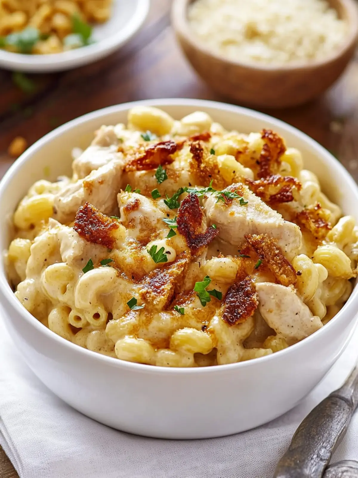 Creamy Chicken Ranch Macaroni and Cheese You'll Crave 2 Chicken Ranch Macaroni and Cheese