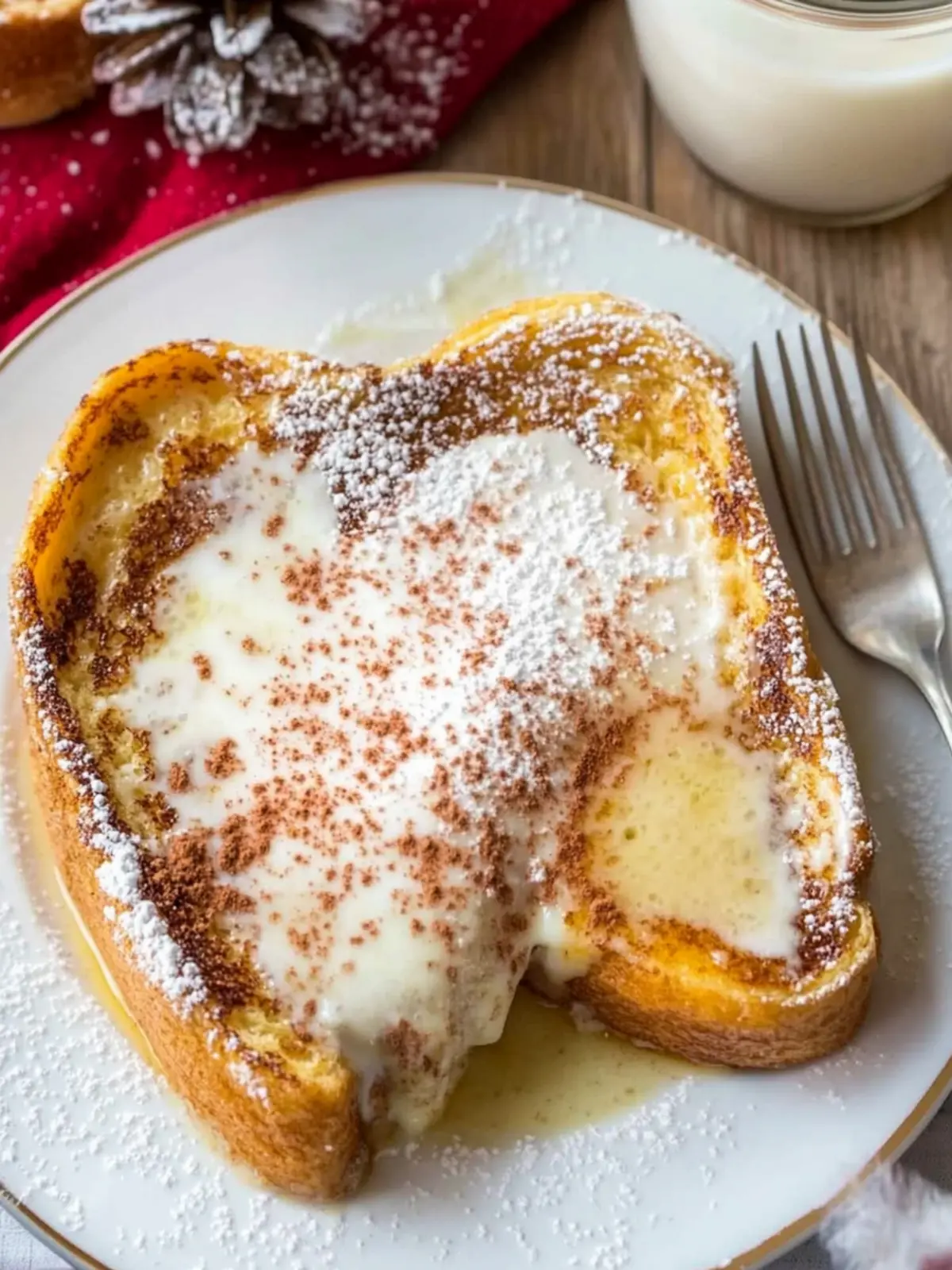 Indulge in Eggnog French Toast for a Cozy Breakfast Delight 3 Eggnog French Toast