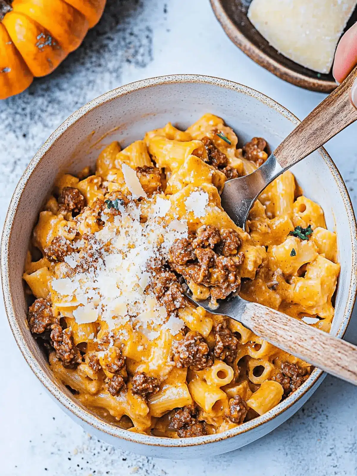 Deliciously Easy Creamy Beef Pumpkin Pasta in 30 Minutes 4 Creamy Beef Pumpkin Pasta
