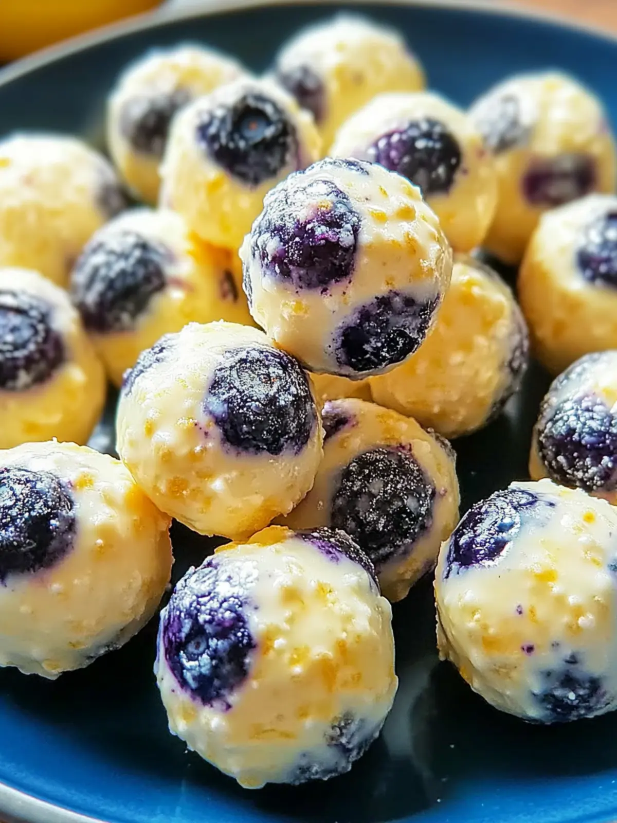 Lemon Blueberry Cottage Cheese Protein Bites for Energizing Snacking 2 Lemon Blueberry Cottage Cheese Protein Bites