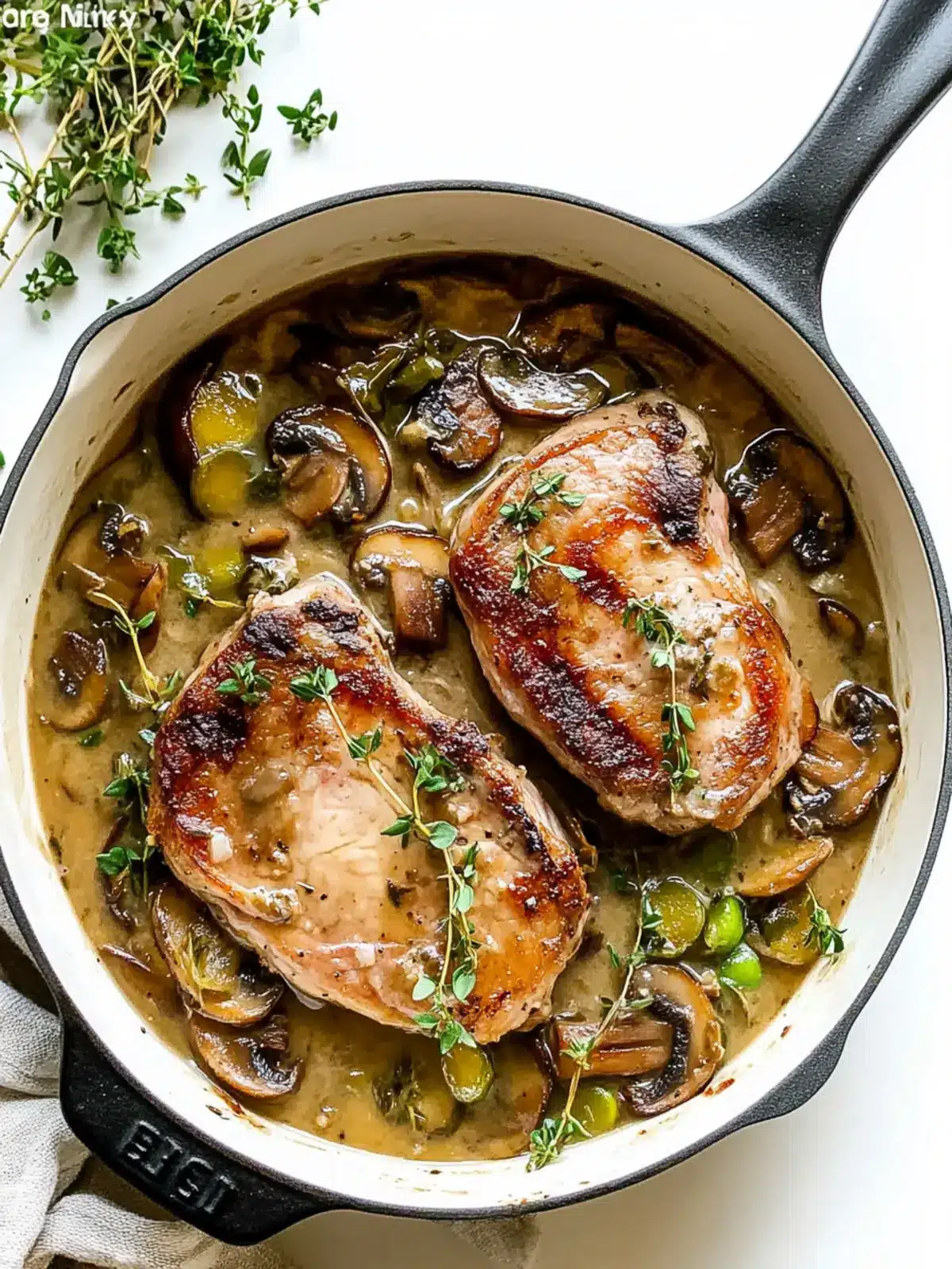 Creamy Mushroom Pork Chops That Will Wow Your Taste Buds 2 Creamy Mushroom Pork Chops