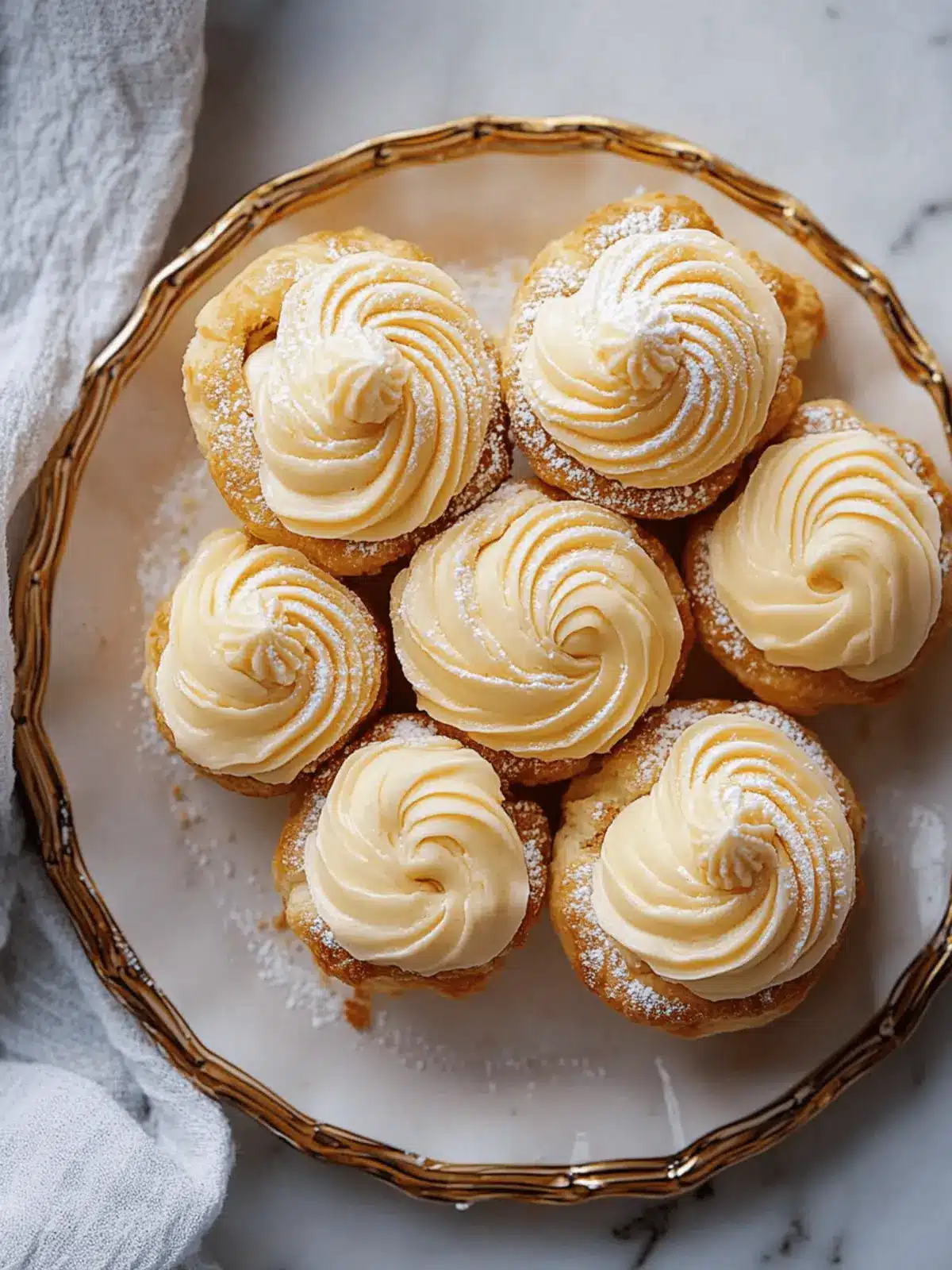 Decadent Eggnog Cream Puffs for a Festive Treat 4 Eggnog Cream Puffs