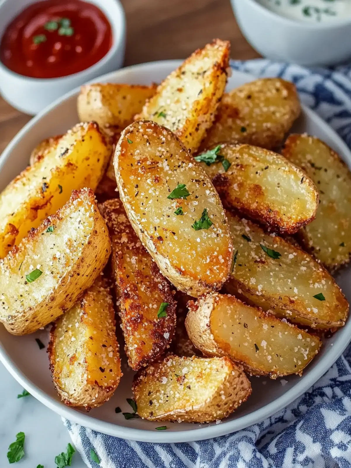 Crispy Potato Wedges That Outshine Fast Food Every Time 2 Crispy Potato Wedges