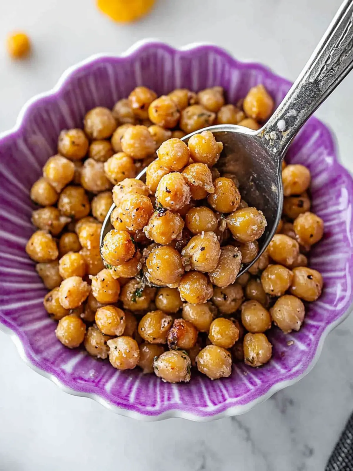 Crispy Mediterranean Roasted Chickpeas for Healthy Snacking 4 Mediterranean Roasted Chickpeas
