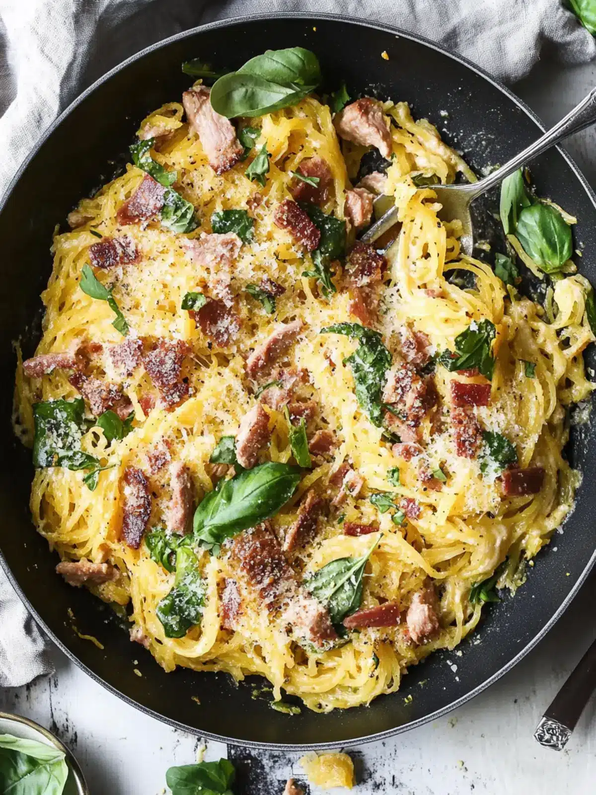 Delicious Spaghetti Squash Carbonara: A Guilt-Free Treat 3 Spaghetti Squash Carbonara