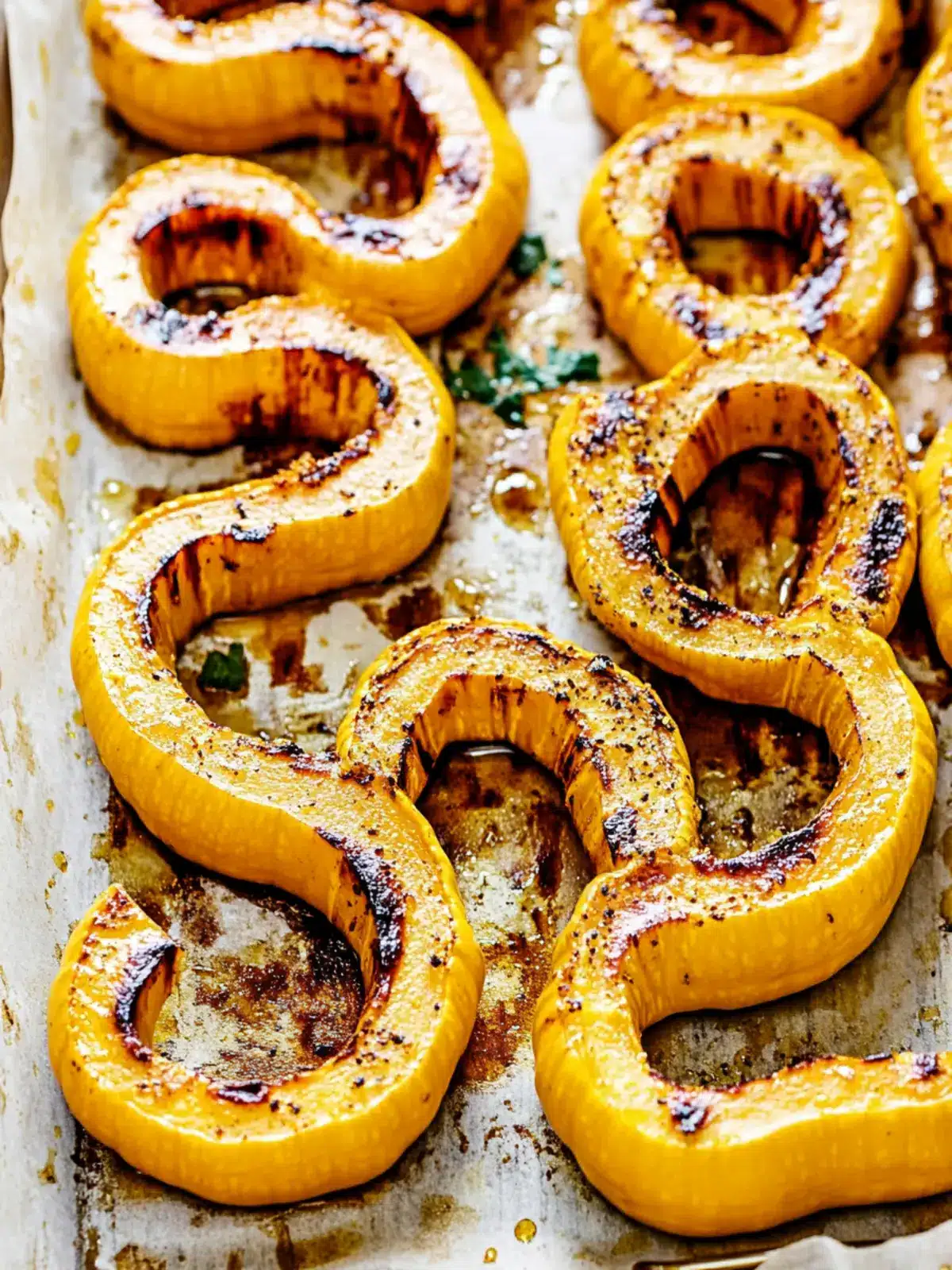 Irresistible Roast Delicata Squash with Sweet Maple Glaze 2 Roast Delicata Squash