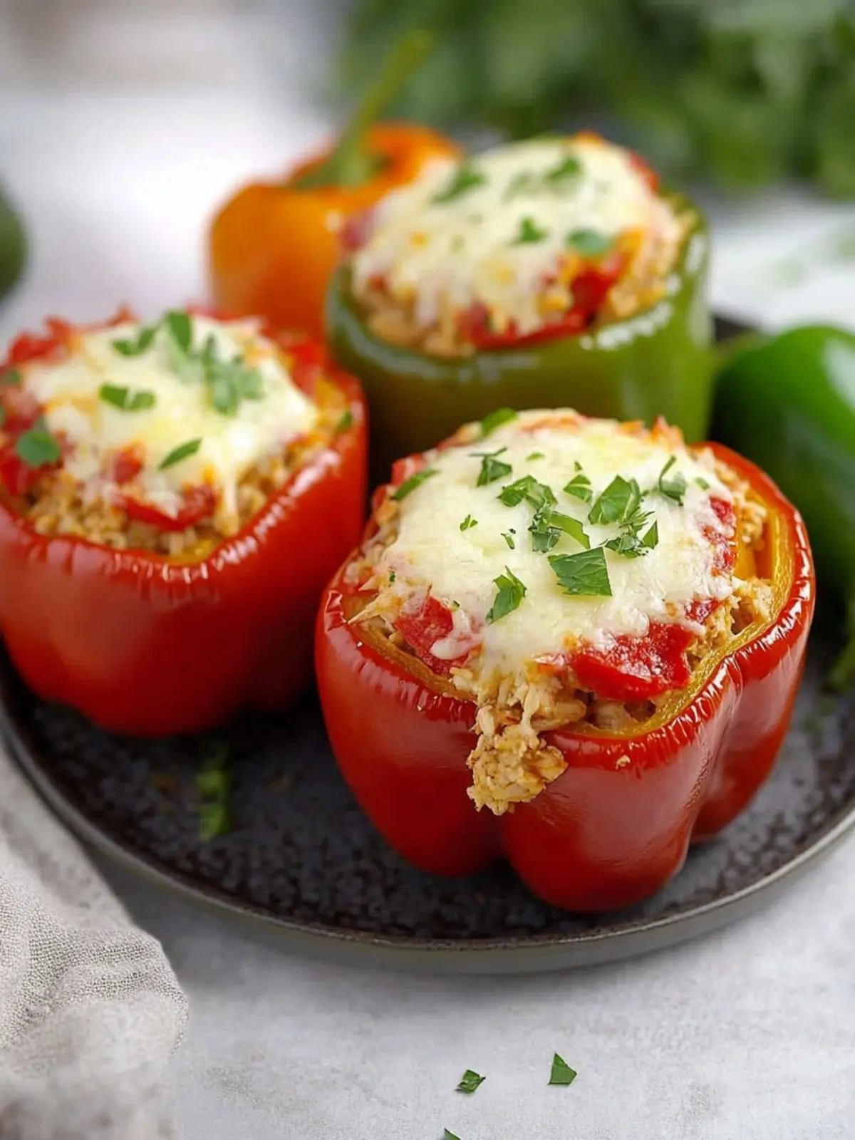 Savor Every Bite of Turkey Stuffed Bell Peppers Delight 2 Turkey Stuffed Bell Peppers
