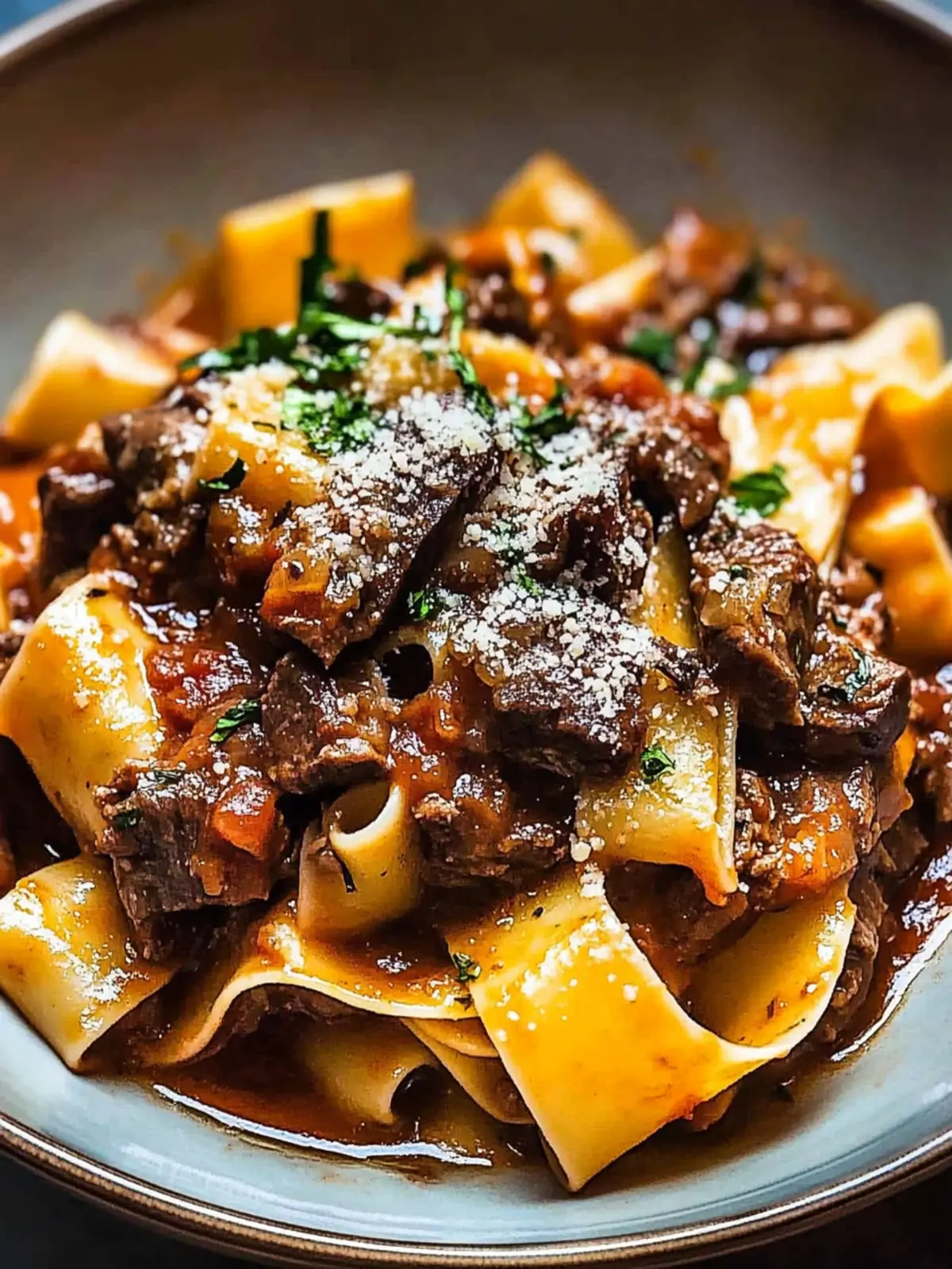 Savory Braised Steak Ragu with Pappardelle You ll Love 4 Braised Steak Ragu with Pappardelle