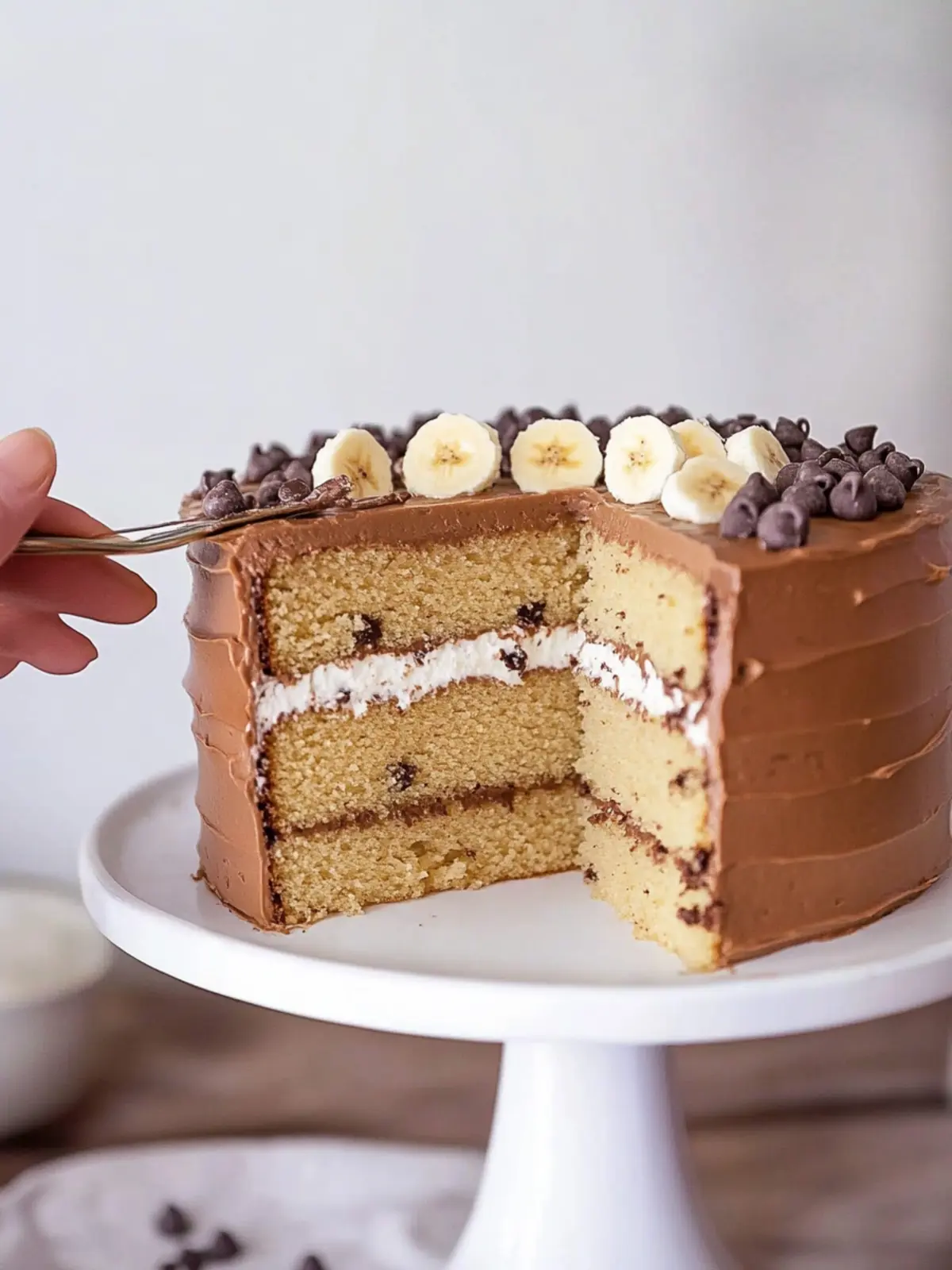 Moist and Flavorful Mocha Banana Chocolate Chip Cake Delight 4 Moist and Flavorful Mocha Banana Chocolate Chip Cake