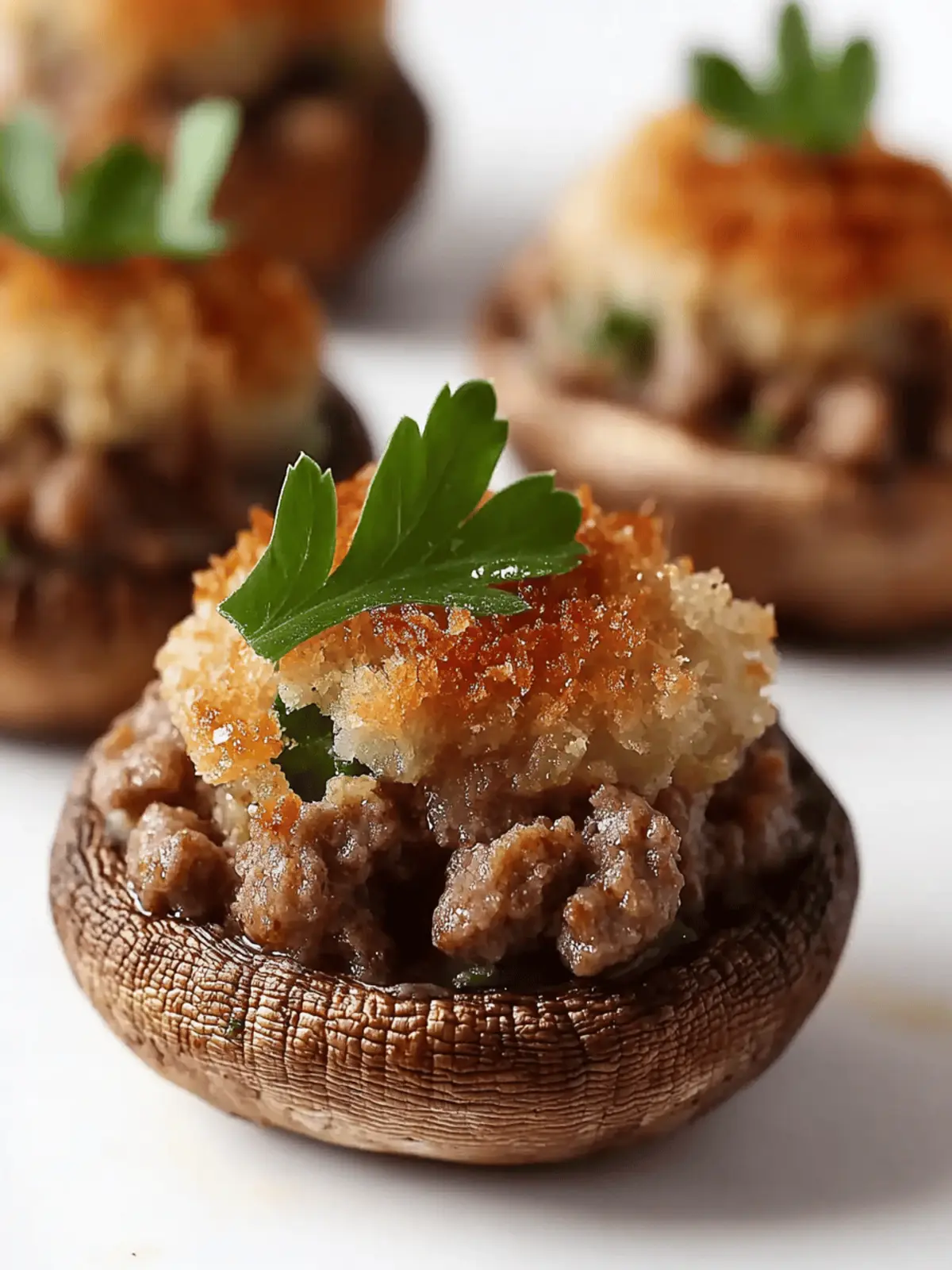 Savory Ground Beef Stuffed Mushrooms That Wow Every Guest 3 Savory Ground Beef Stuffed Mushrooms
