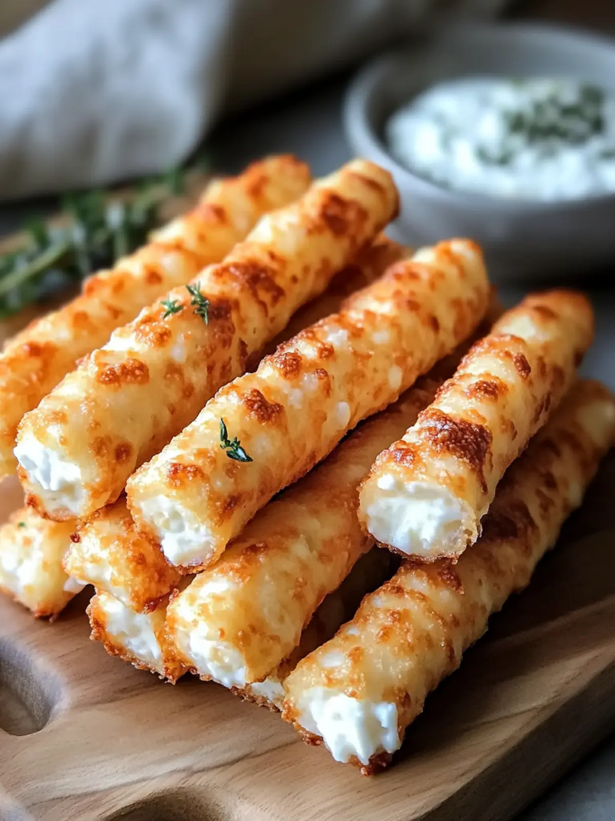 Crispy Cottage Cheese Cheese Sticks You Can't Resist! 3 Cottage Cheese Cheese Sticks