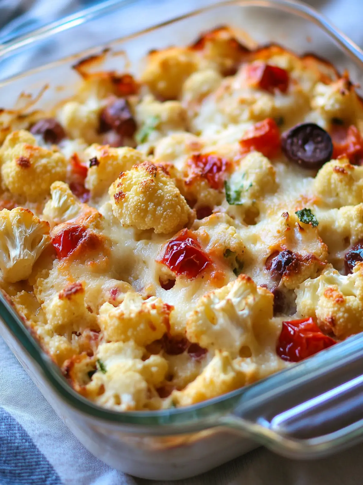 Savory Greek Cauliflower Bake Bursting with Flavor 3 Greek Cauliflower Bake