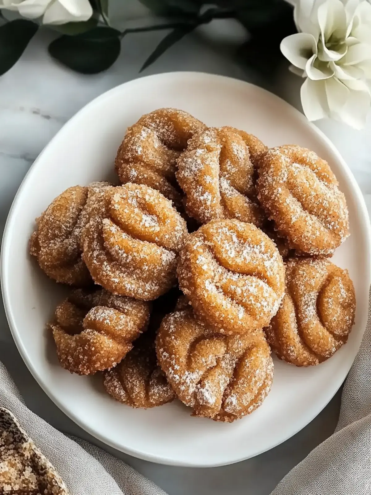 Tasty Churro Crinkle Cookies for a Cozy Holiday Treat 3 Tasty Churro Crinkle Cookies