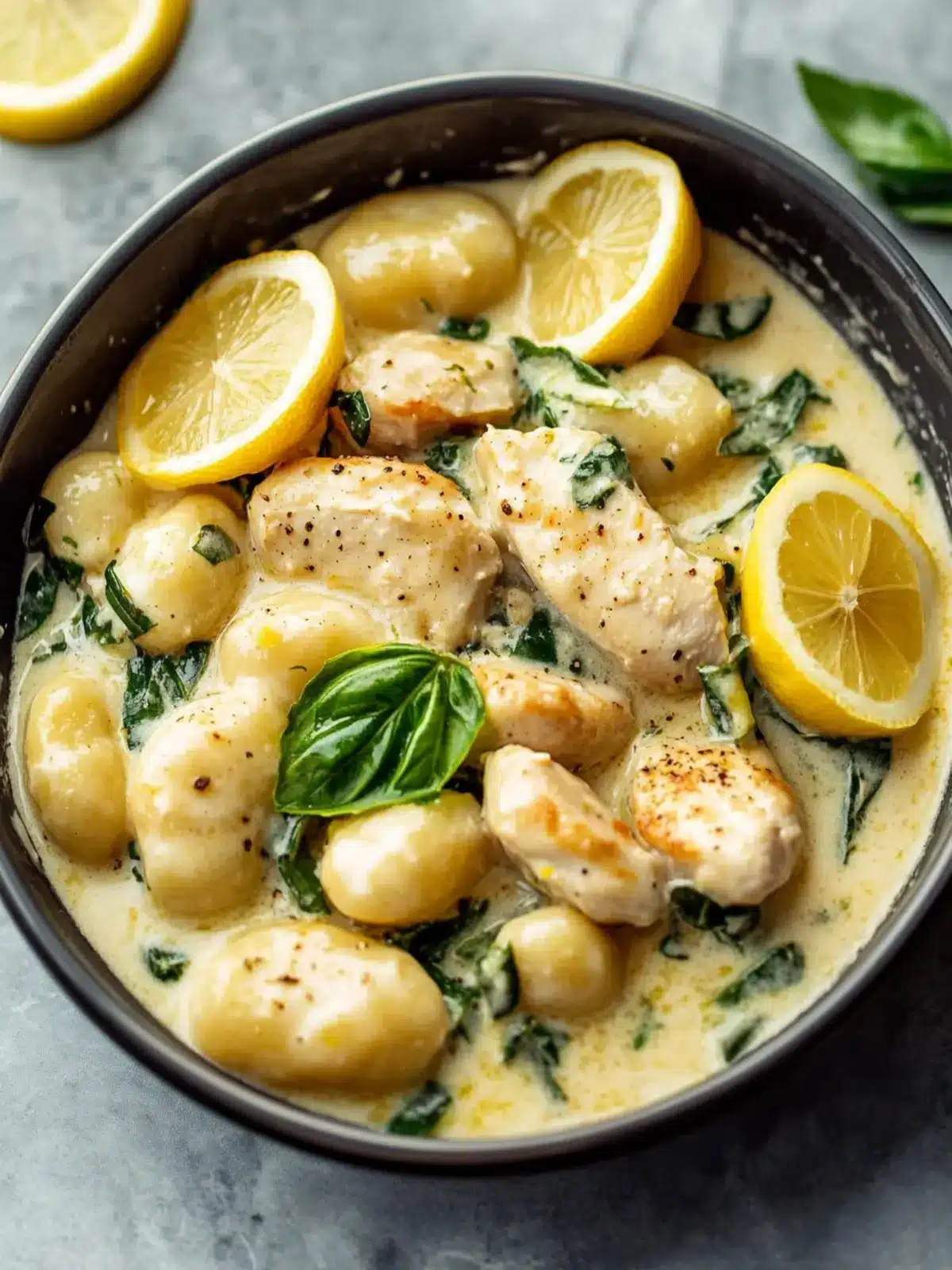 Easy Creamy Lemon Chicken Gnocchi for Busy Weeknights 2 Creamy Lemon Chicken Gnocchi