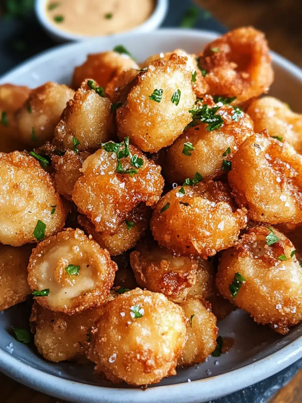 Irresistibly Crispy Garlic-Battered Fried Mushrooms Recipe 4 Garlic-Battered Fried Mushrooms