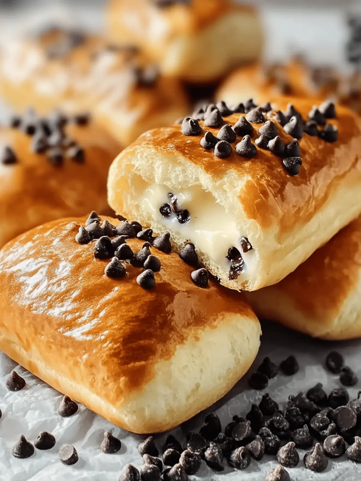 Heavenly Chocolate Chip Custard Brioches for Brunch Bliss 2 Chocolate Chip Custard Brioches
