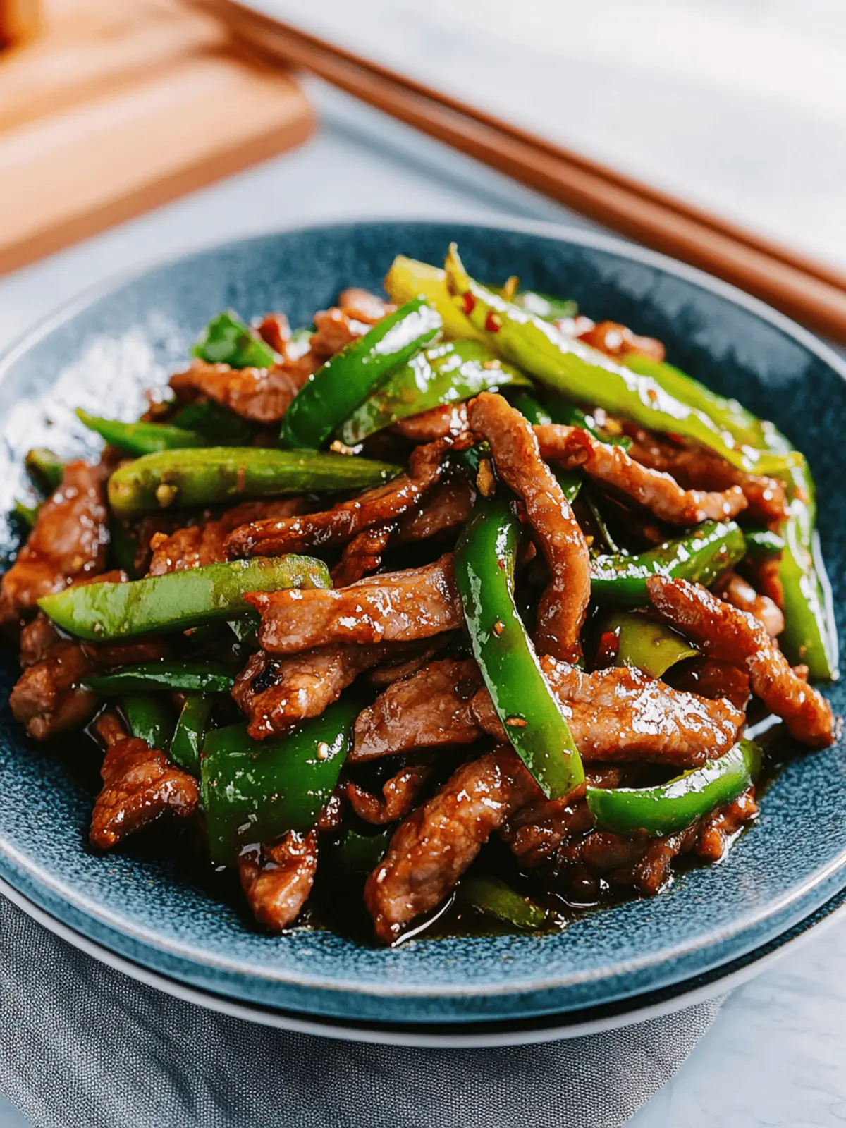 Pork and Pepper Stir-fry: Quick, Spicy Delight in 20 Minutes 2 Pork and Pepper Stir-fry