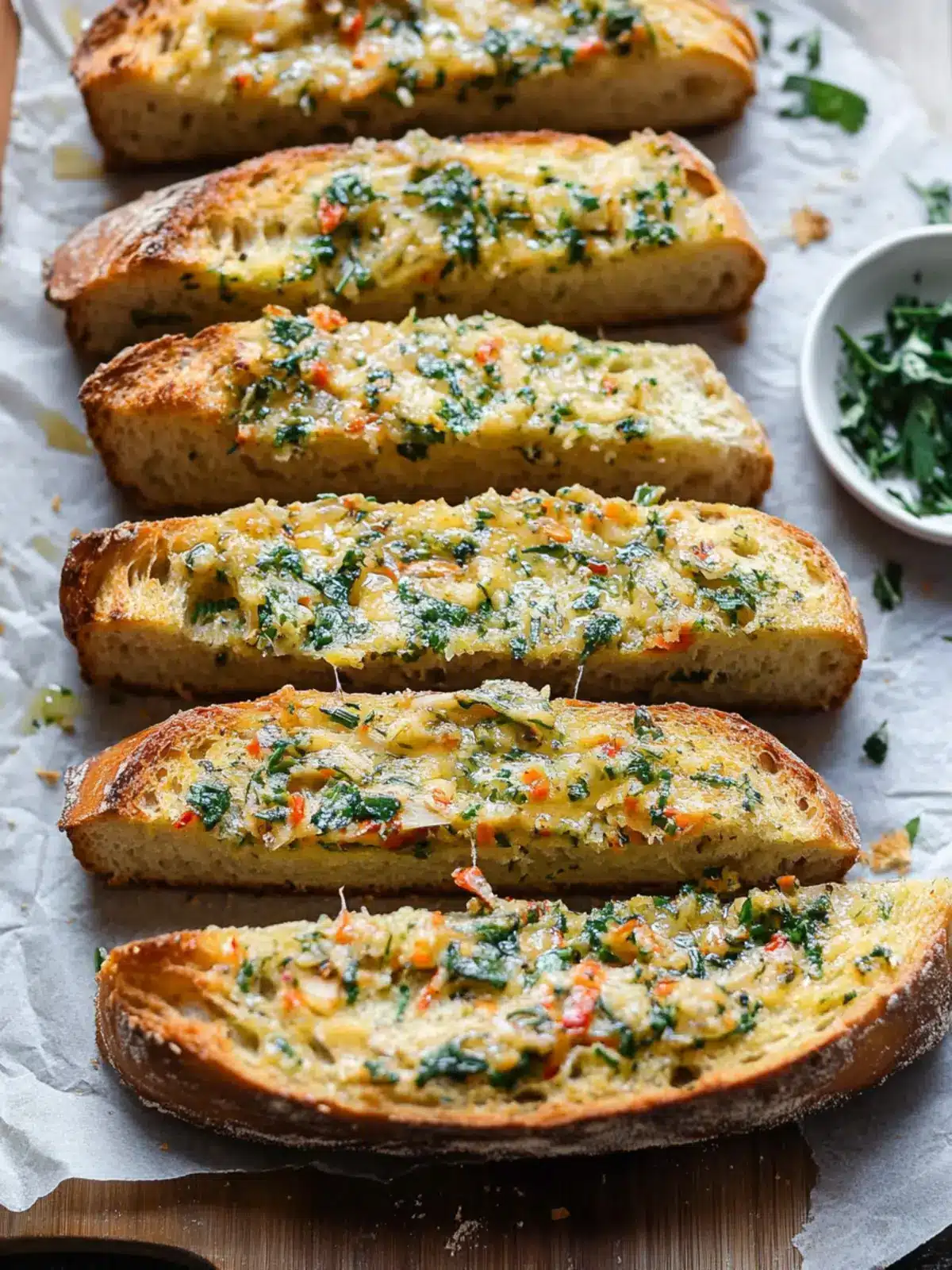 Irresistibly Spicy Calabrian Chili and Herb Garlic Bread 4 Calabrian Chili and Herb Garlic Bread