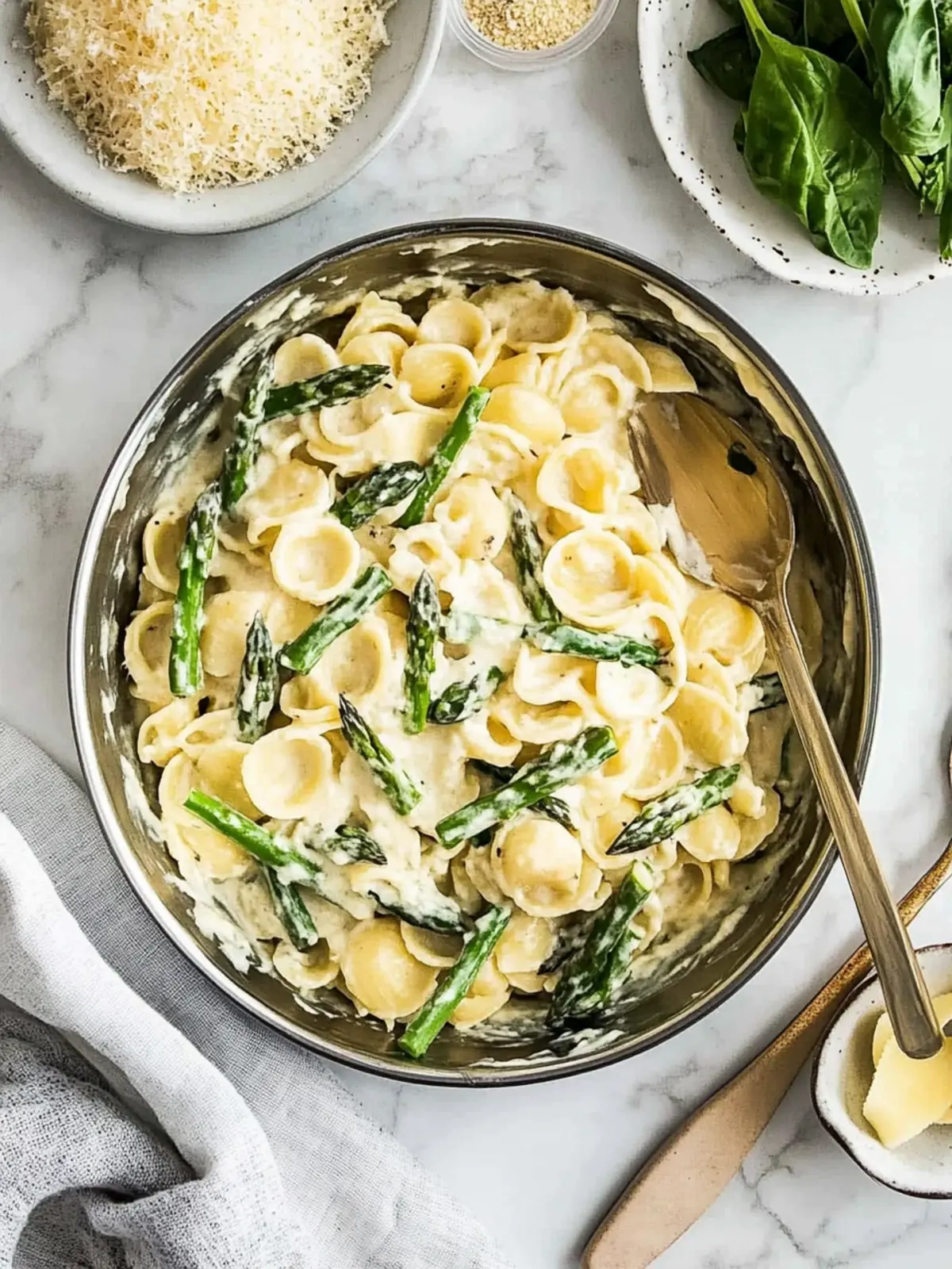 Creamy Asparagus Pasta: A Wholesome Treat You'll Crave 4 Creamy Asparagus Pasta