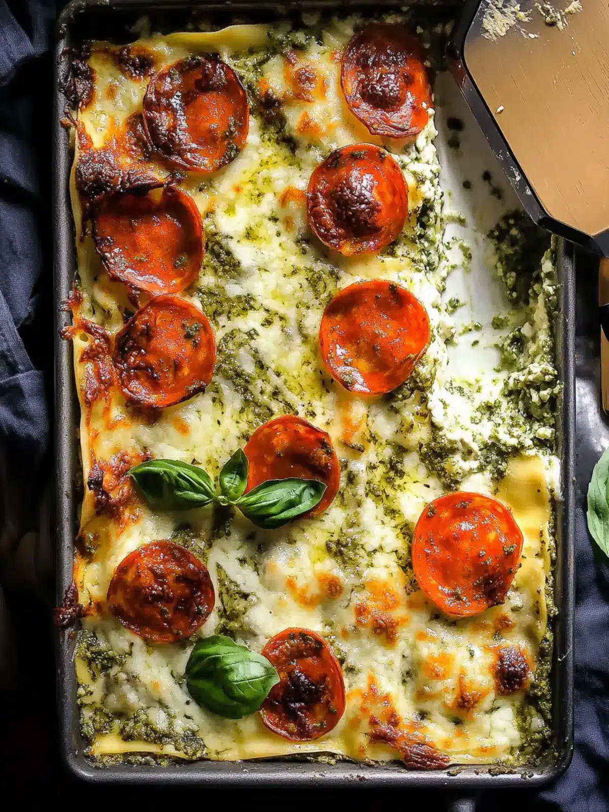 Savory Sheet Pan White Pesto Lasagna for Effortless Meals 3 Sheet Pan White Pesto Lasagna