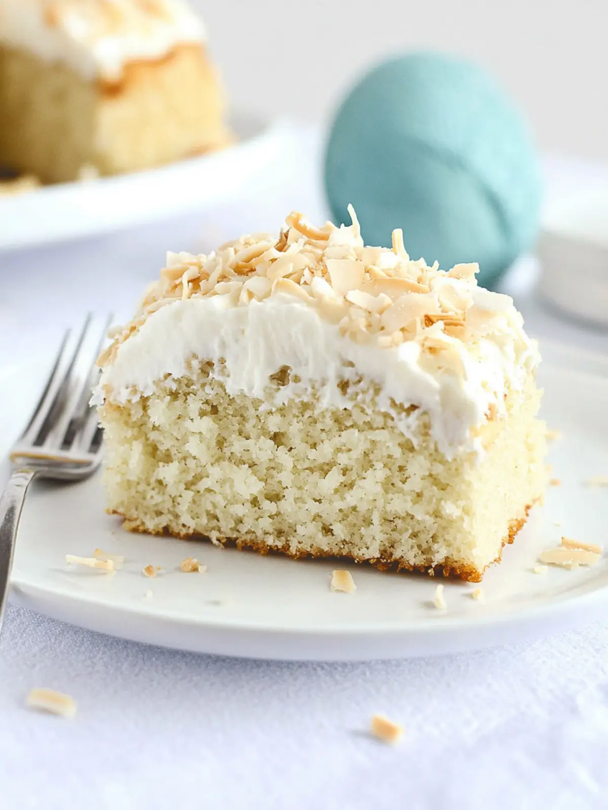 Deliciously Moist Gluten-Free Coconut Cake with Coconut Flour 4 Gluten-Free Coconut Cake with Coconut Flour