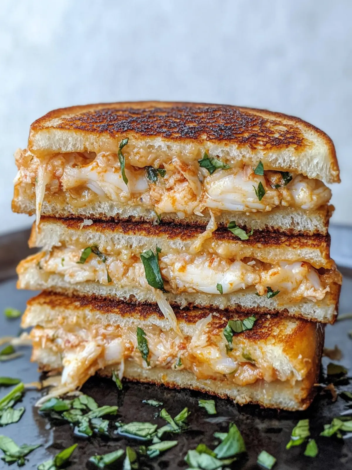 Spicy Crab Rangoon Melt: A New Twist on Comfort Food 2 Spicy Crab Rangoon Melt