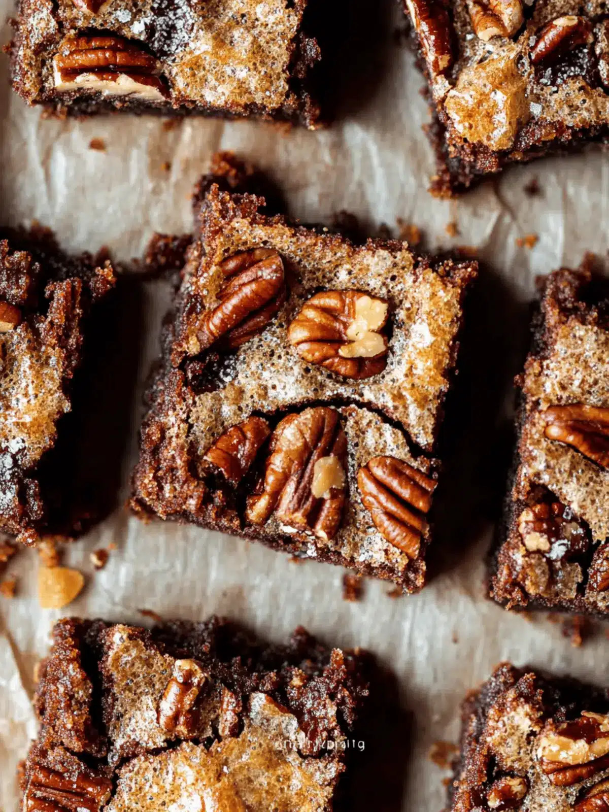 Decadent Salted Pecan Pie Brownies That Everyone Will Love 3 Salted Pecan Pie Brownies