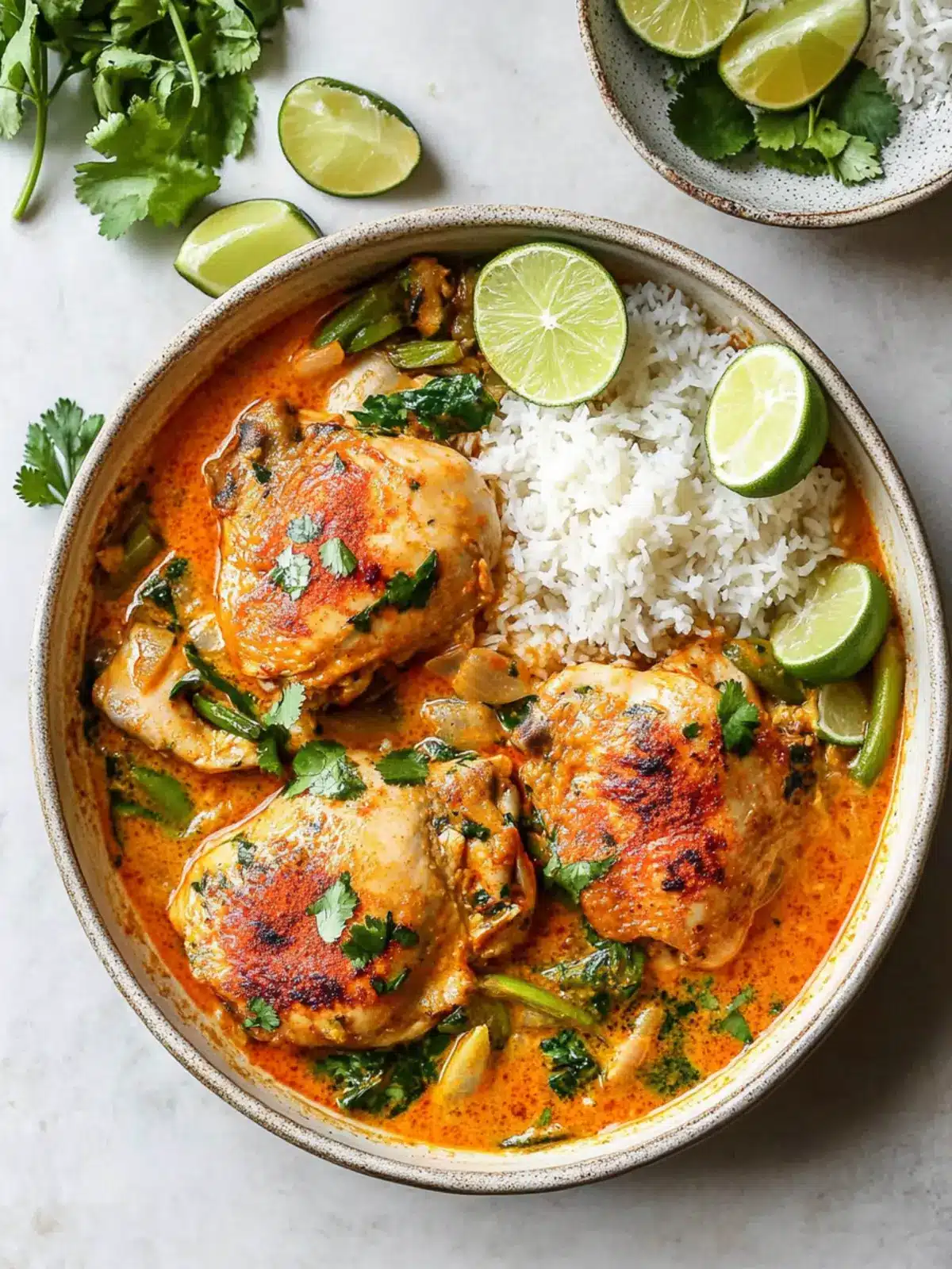 Coconut Milk-Braised Chicken with Harissa and Lime Delight 2 Coconut Milk-Braised Chicken with Harissa and Lime