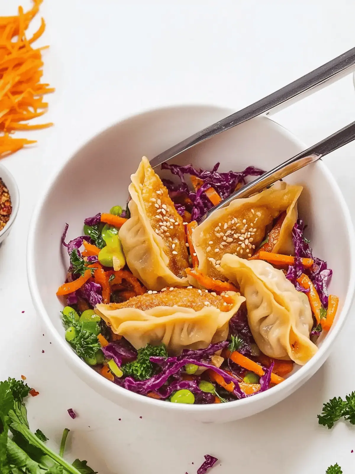 Viral Dumpling Salad: A Quick & Crunchy Delight You ll Love 3 Viral Dumpling Salad