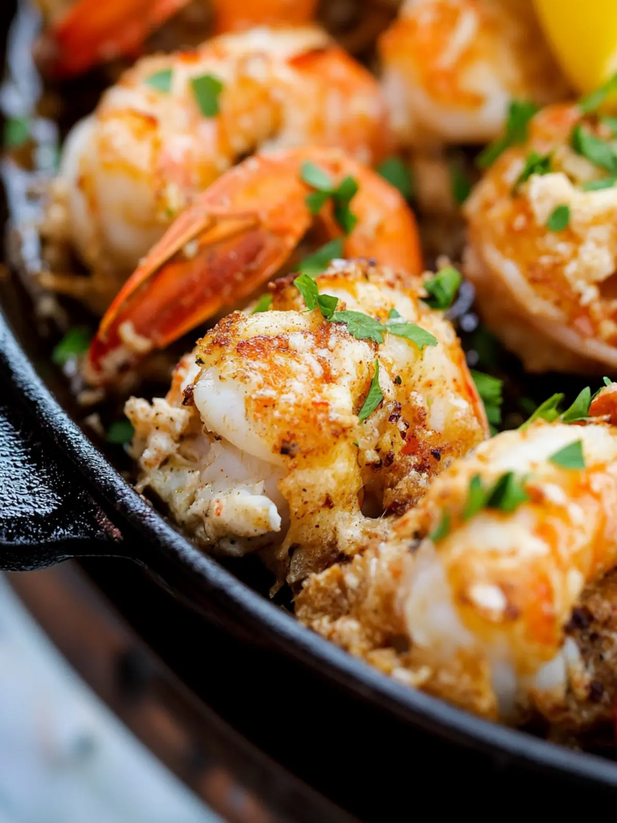 Baked Stuffed Shrimp Recipe with Crab That's Pure Comfort 2 Baked Stuffed Shrimp Recipe with Crab