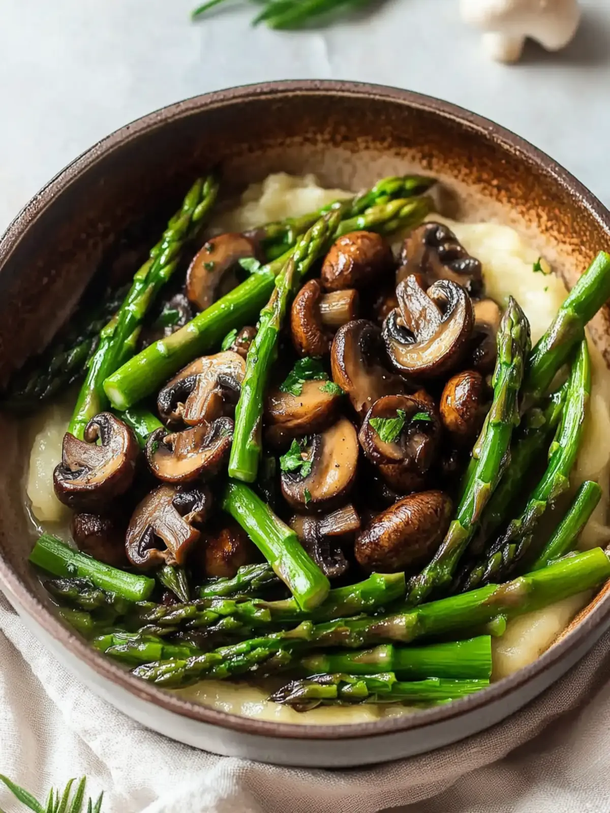 Quick and Delicious Sautéed Asparagus and Mushrooms Recipe 4 Sauteed Asparagus And Mushrooms