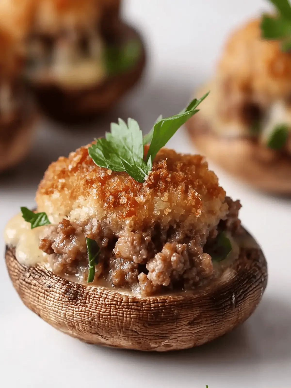 Savory Ground Beef Stuffed Mushrooms That Wow Every Guest 2 Savory Ground Beef Stuffed Mushrooms