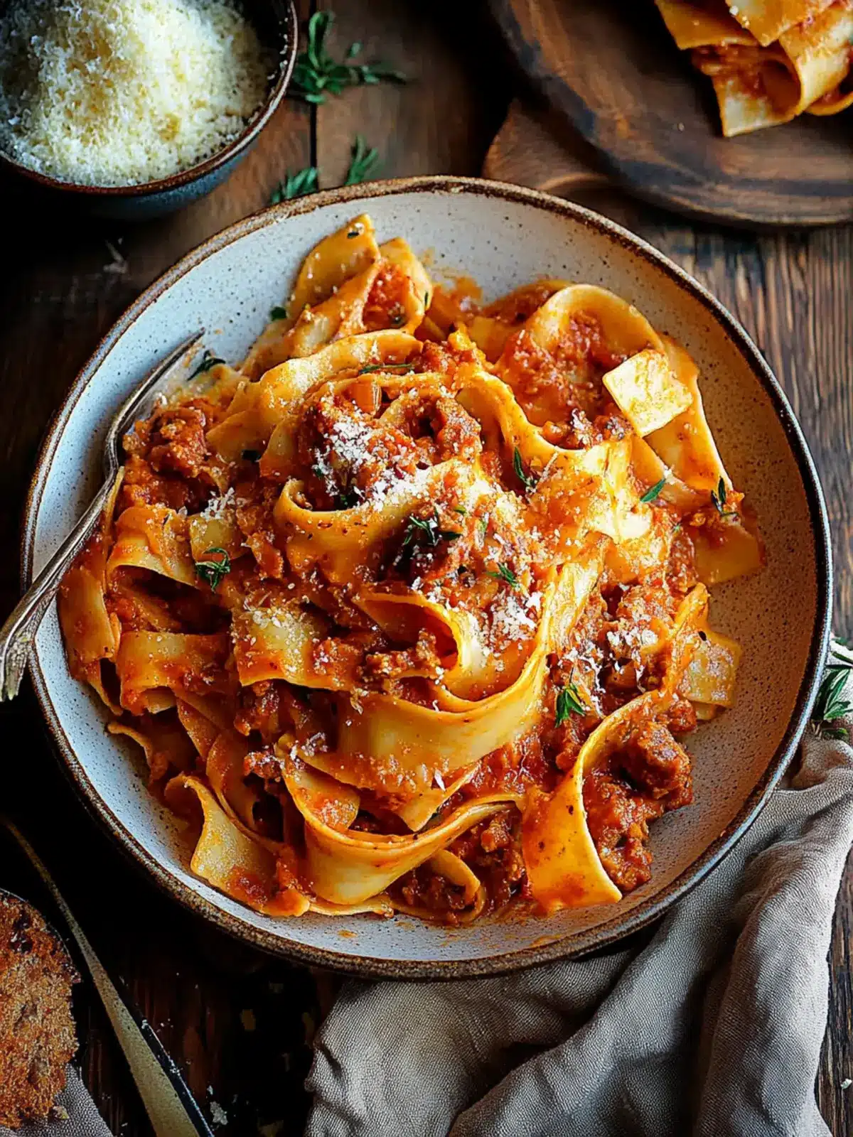 Creamy Calabrian Chili Pappardelle with Sausage & Fennel Bliss 3 Creamy Calabrian Chili Pappardelle with Sausage & Fennel