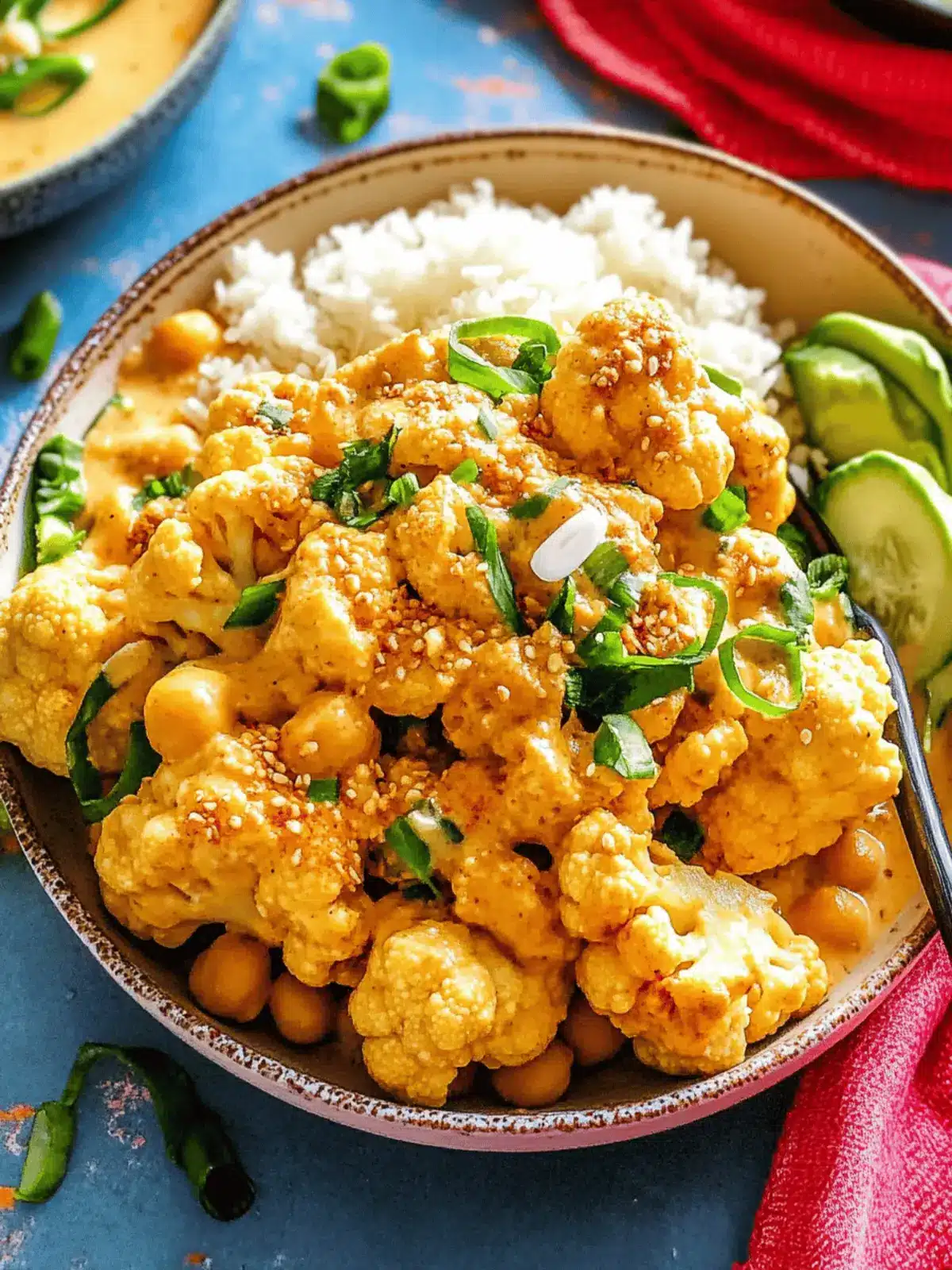 Savor Bang Bang Cauliflower & Chickpeas: A Game-Changer Recipe 3 Bang Bang Cauliflower & Chickpeas