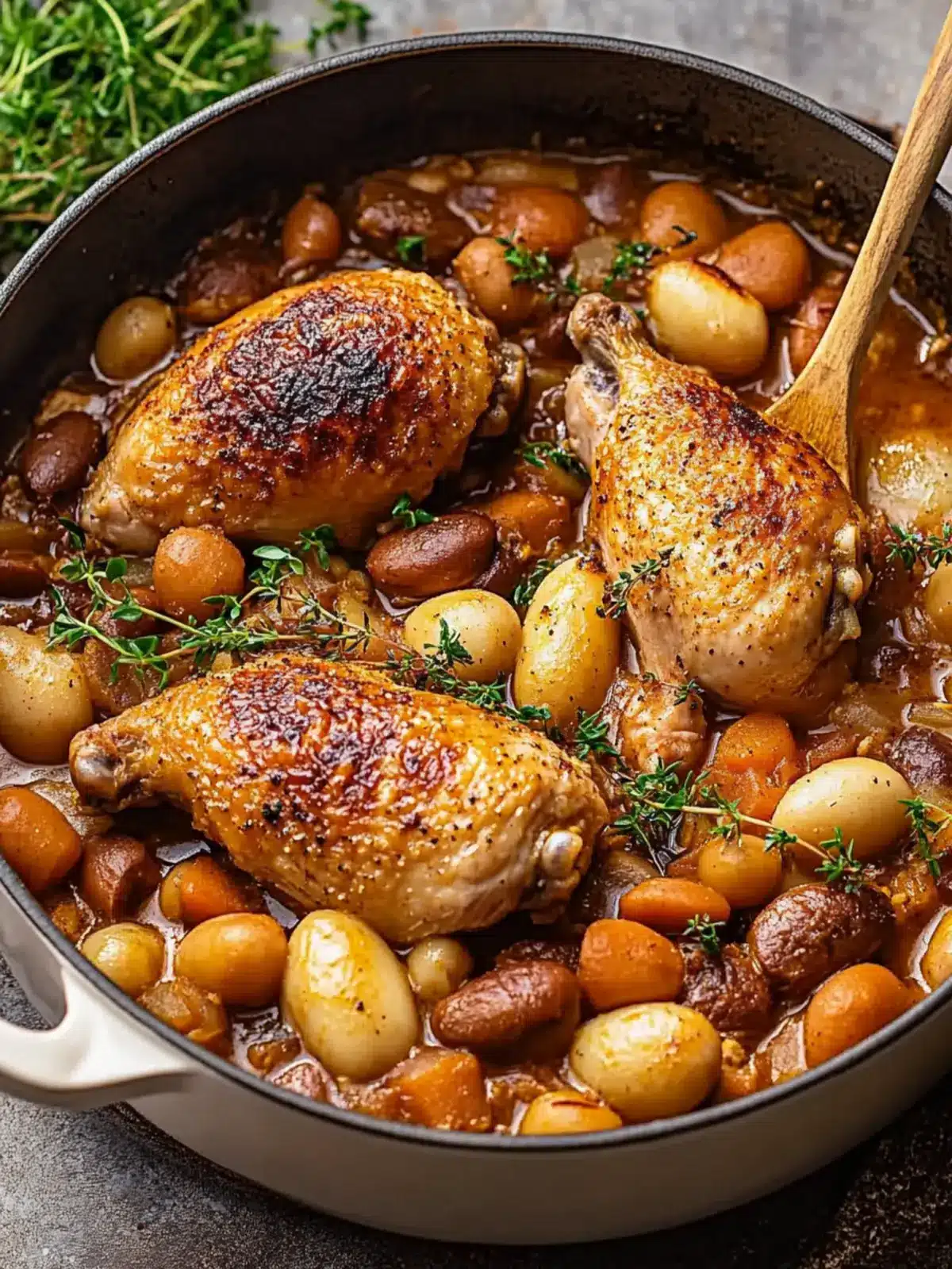 Rustic Chicken Cassoulet That ll Warm Your Heart and Home 3 Rustic Chicken Cassoulet