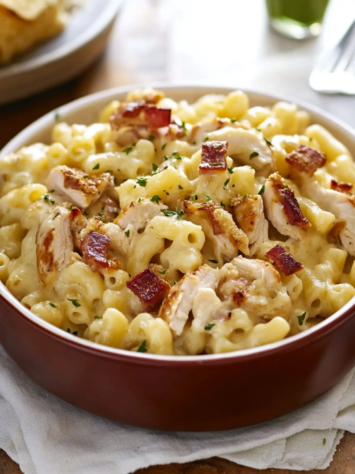 Creamy Chicken Ranch Macaroni and Cheese You'll Crave 3 Chicken Ranch Macaroni and Cheese