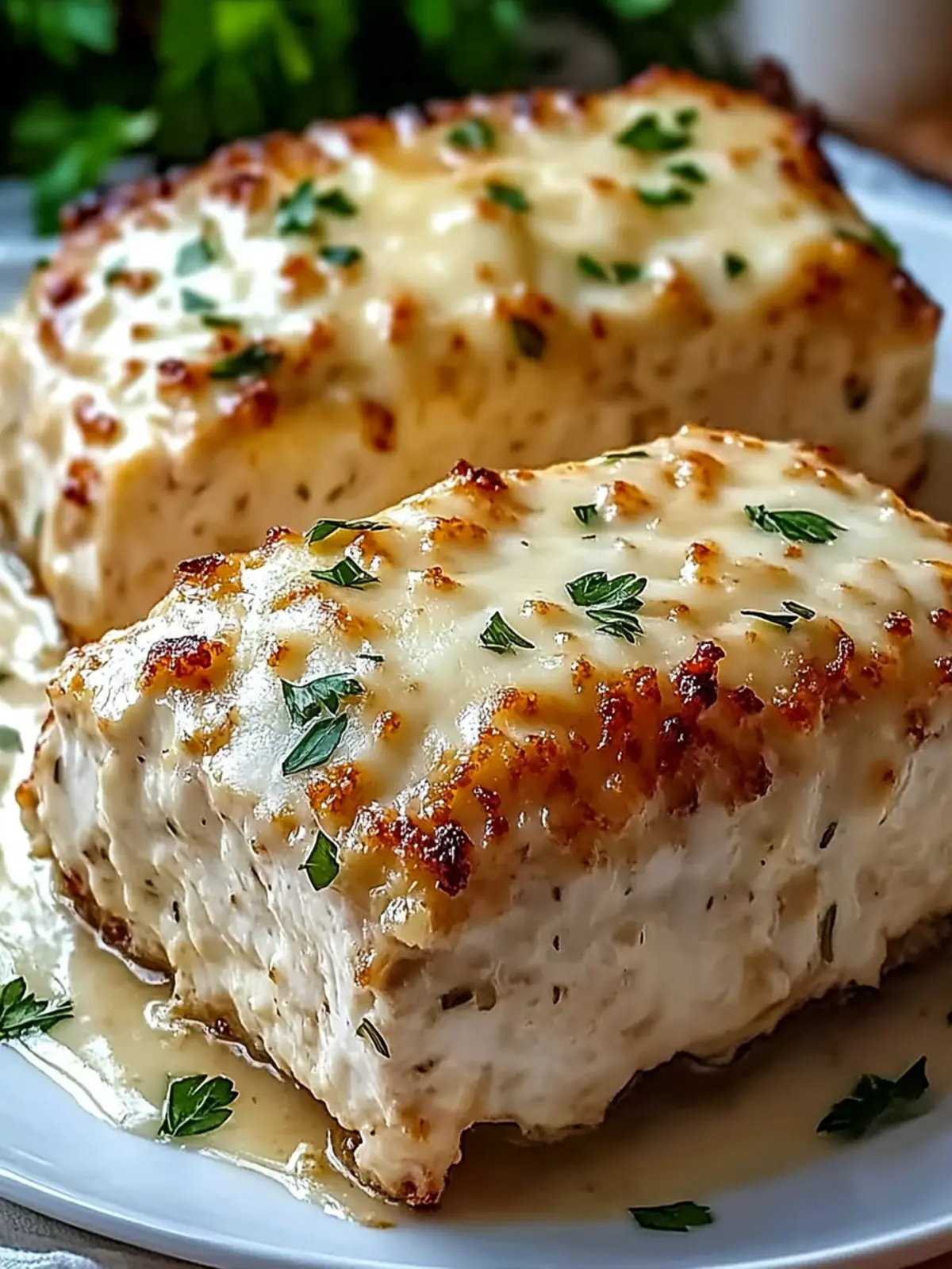 Cheesy Garlic Parmesan Chicken Loaf That's Pure Comfort 3 Cheesy Garlic Parmesan Chicken Loaf