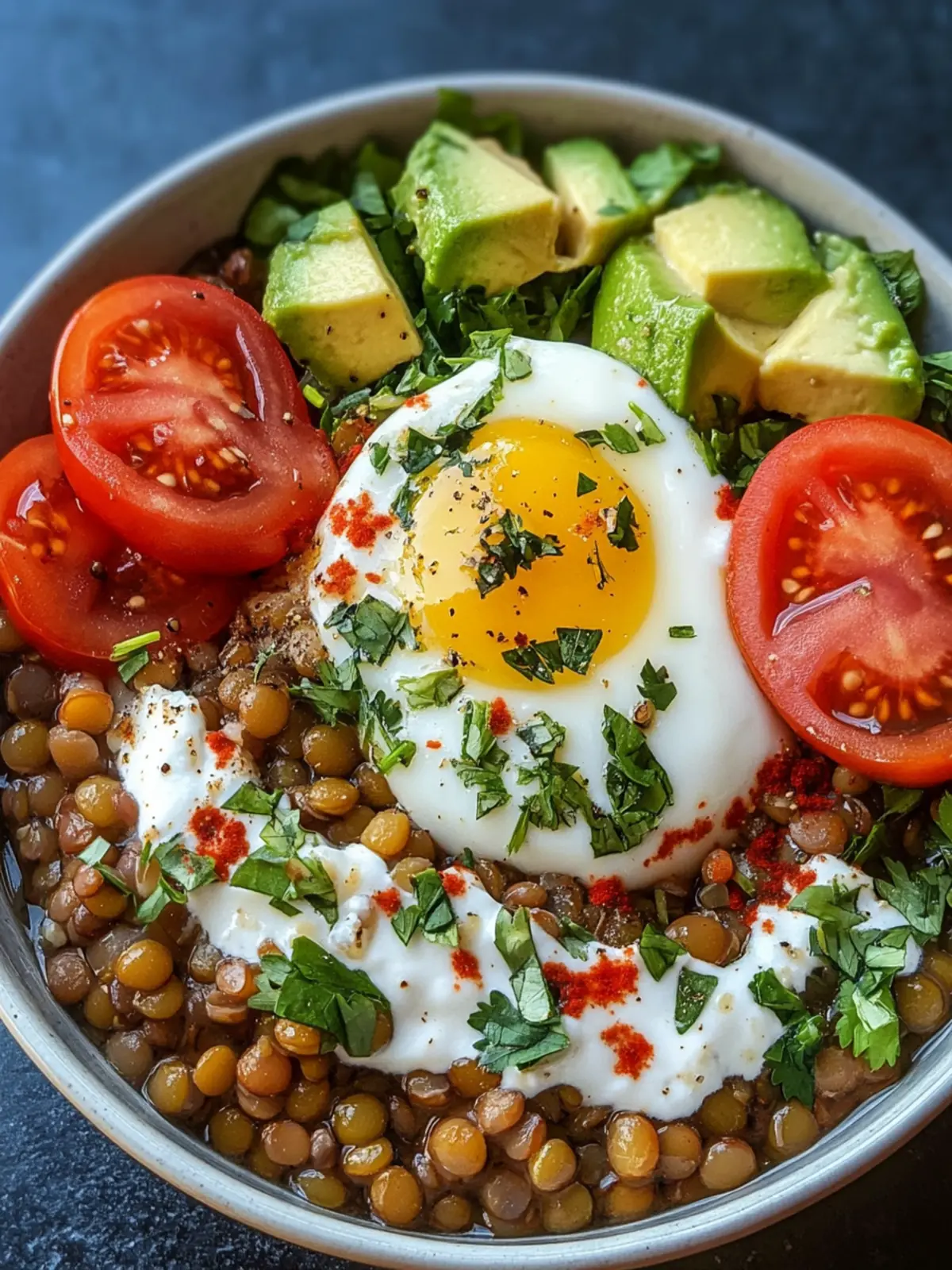 Savory Lentil Breakfast Bowl for a Wholesome Morning Boost 2 Savory Lentil Breakfast Bowl