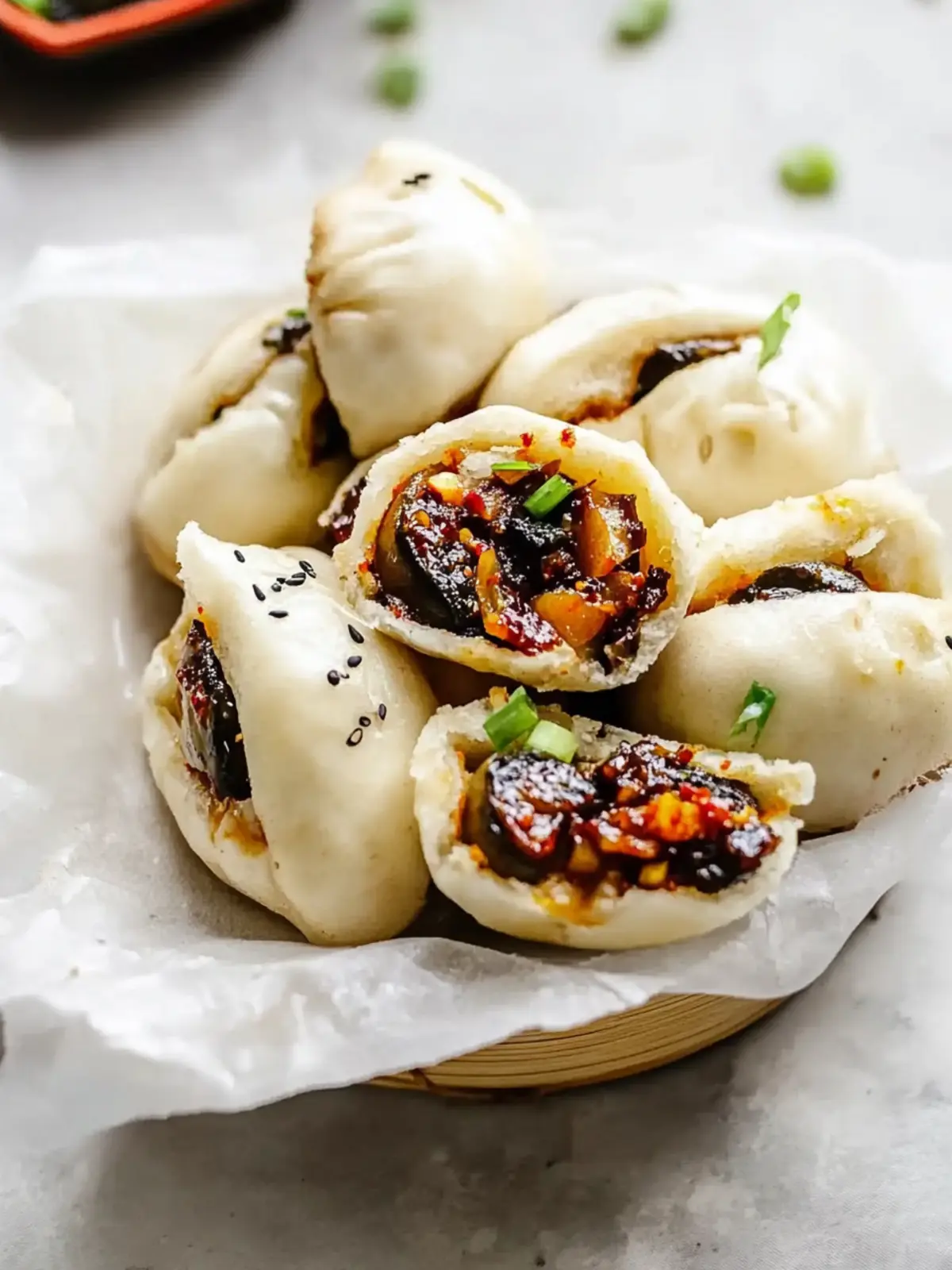 Hoisin Eggplant Bao: Irresistibly Flavorful Steamed Buns 4 Hoisin Eggplant Bao (Chinese Steamed Buns)