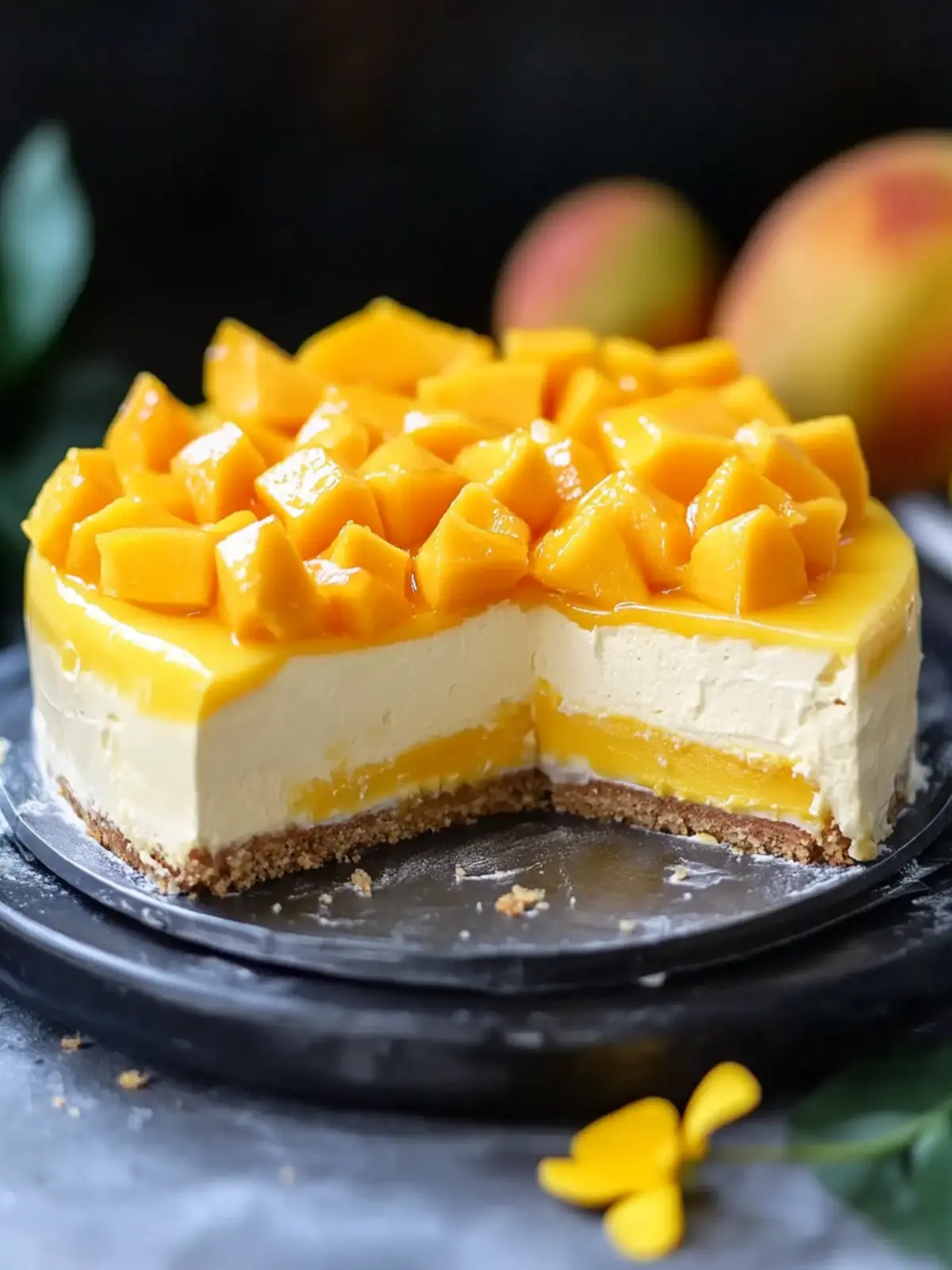 Tasty Mango Milk Cake for Refreshing Summer Bliss 3 Tasty Mango Milk Cake
